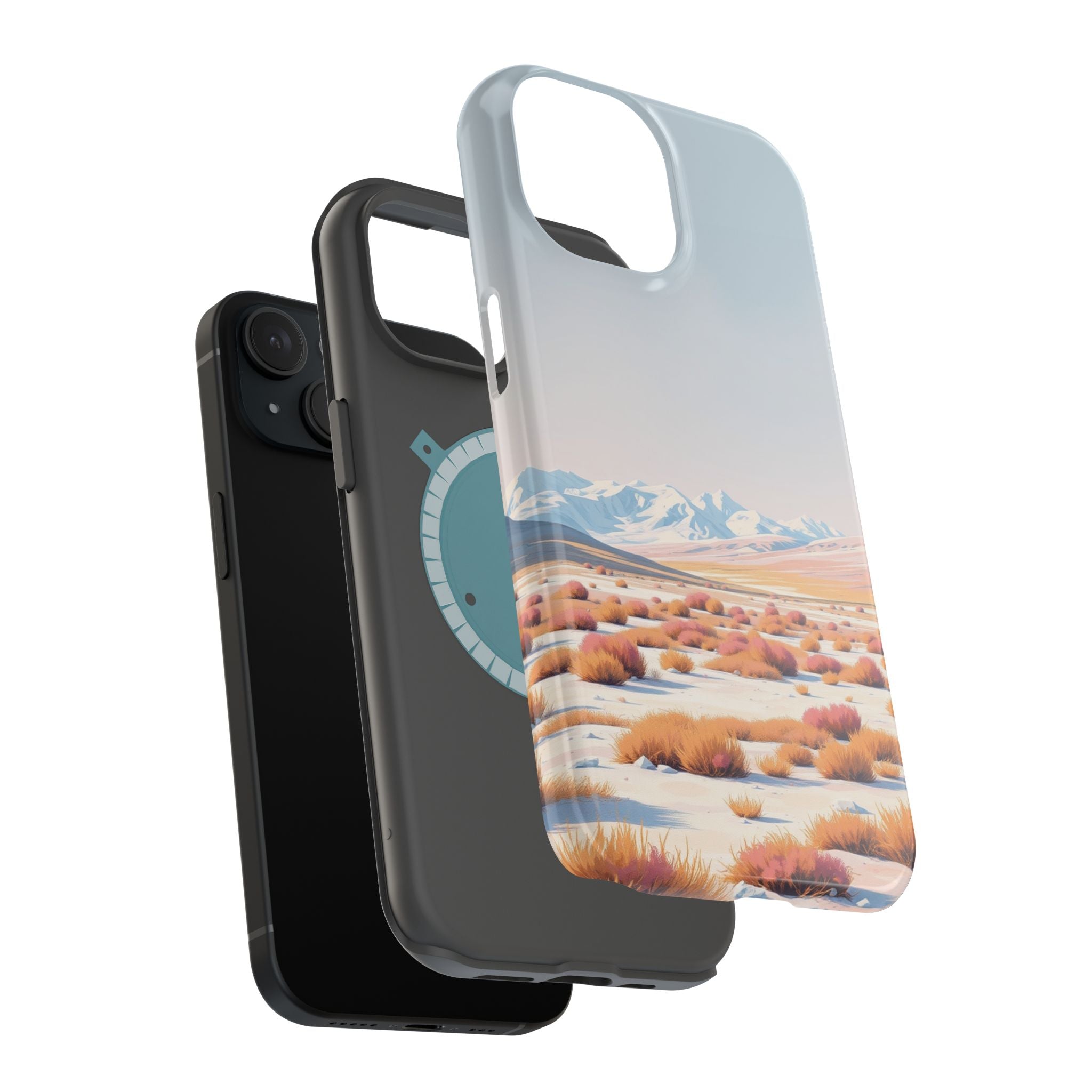 iPhone Vibrant Arctic Tundra Design Slim Everyday Designer Case · iPhone Case