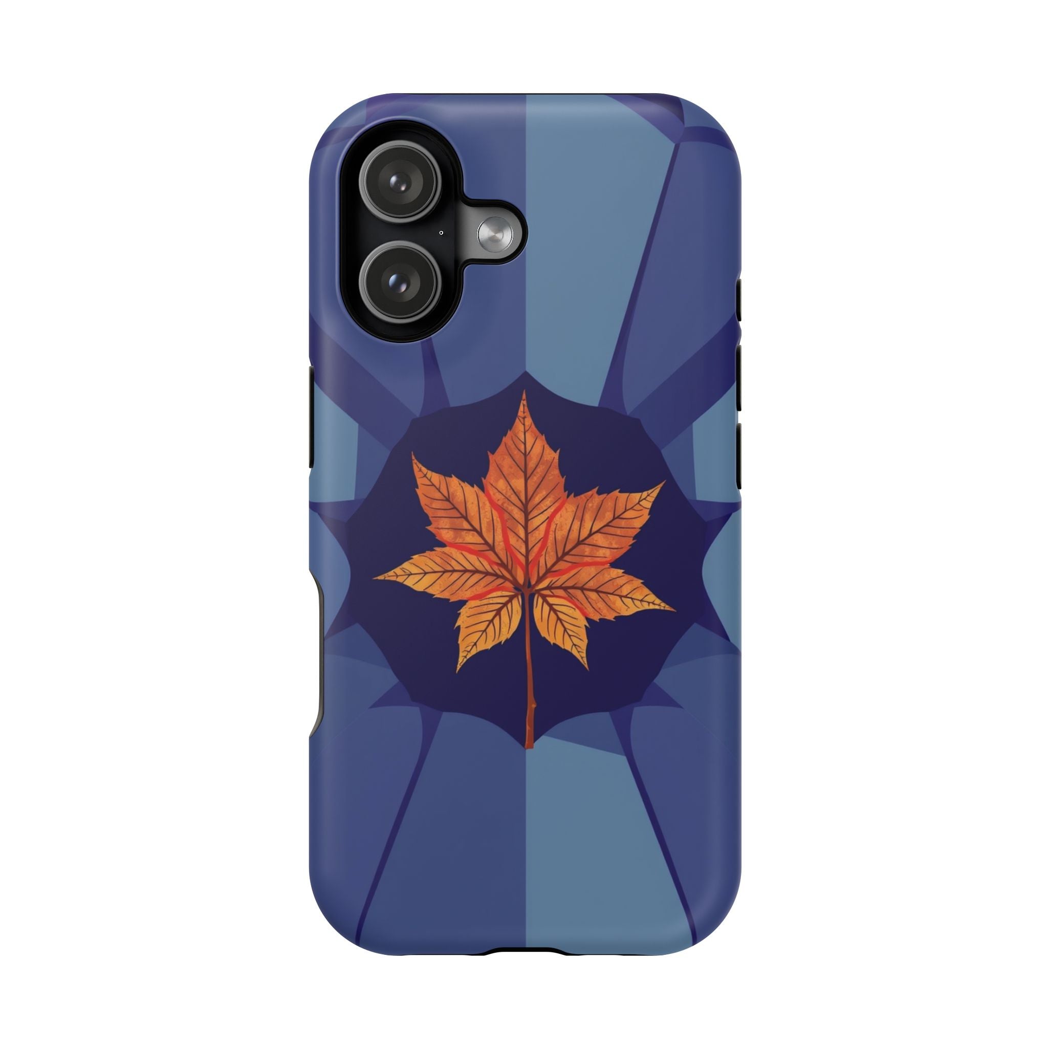 iPhone Autumn Maple Abstract Geometric Slim Everyday Designer Case · iPhone Case