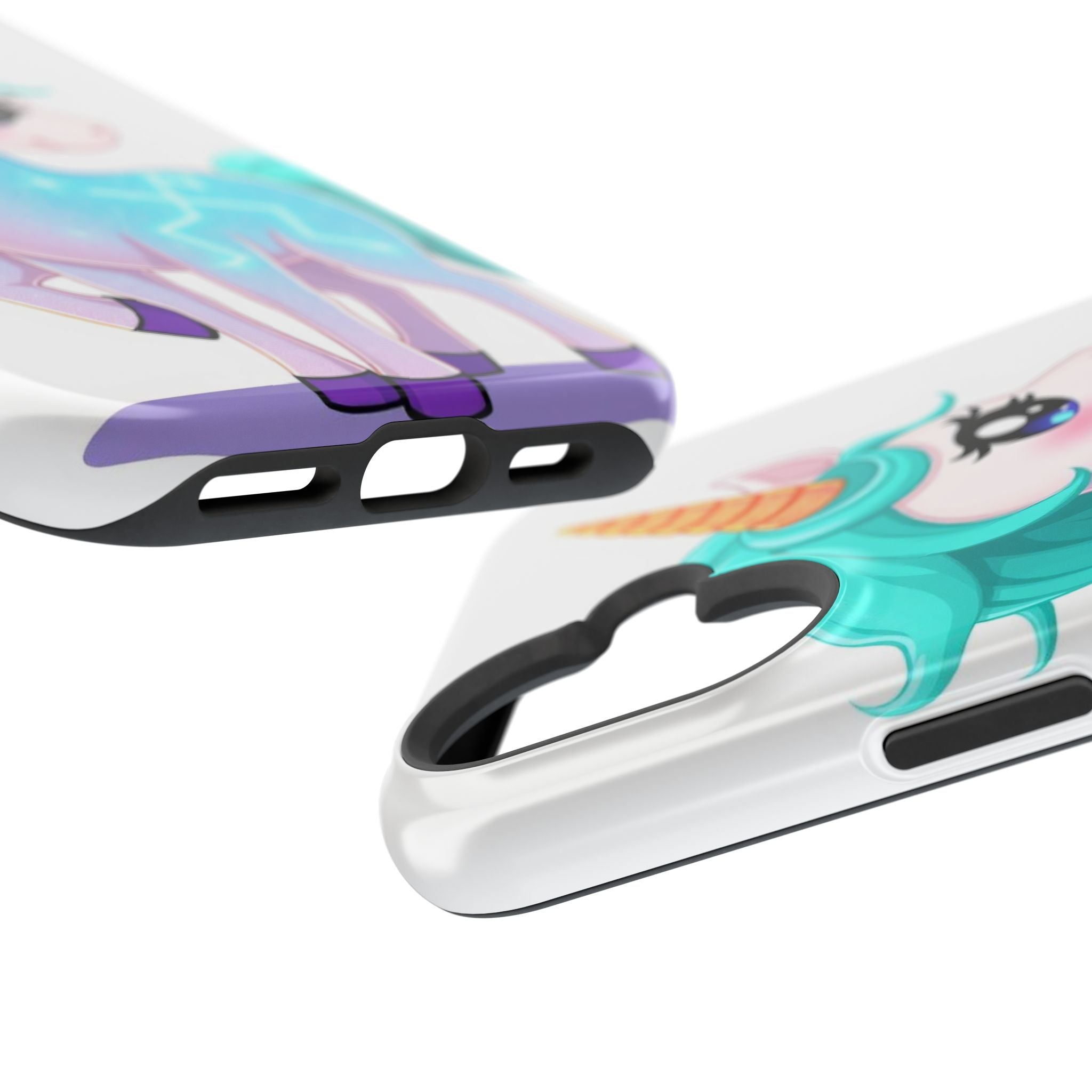 iPhone Turquoise Sparkle Unicorn Kids Fun iPhone Phone Case Gift · iPhone Case