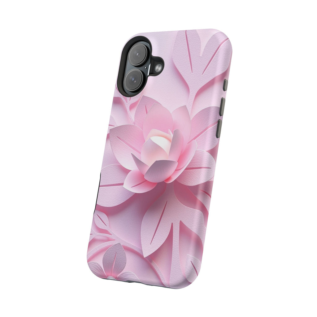 iPhone Floral Geometric Paper Cut Art Slim Everyday Designer Case · iPhone Case