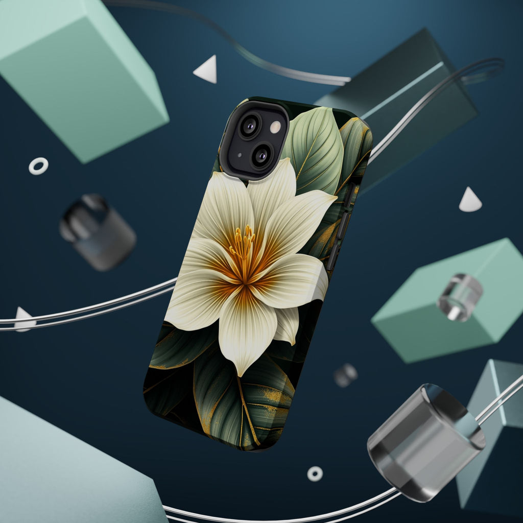 iPhone Radiant Tropical Bloom Design Slim Everyday Designer Case · iPhone Case
