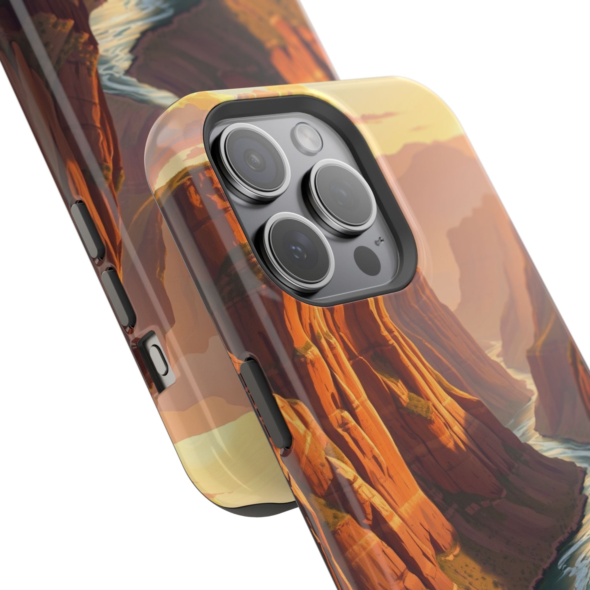 iPhone River Canyon Mystic Art Slim Everyday Designer Case · iPhone Case