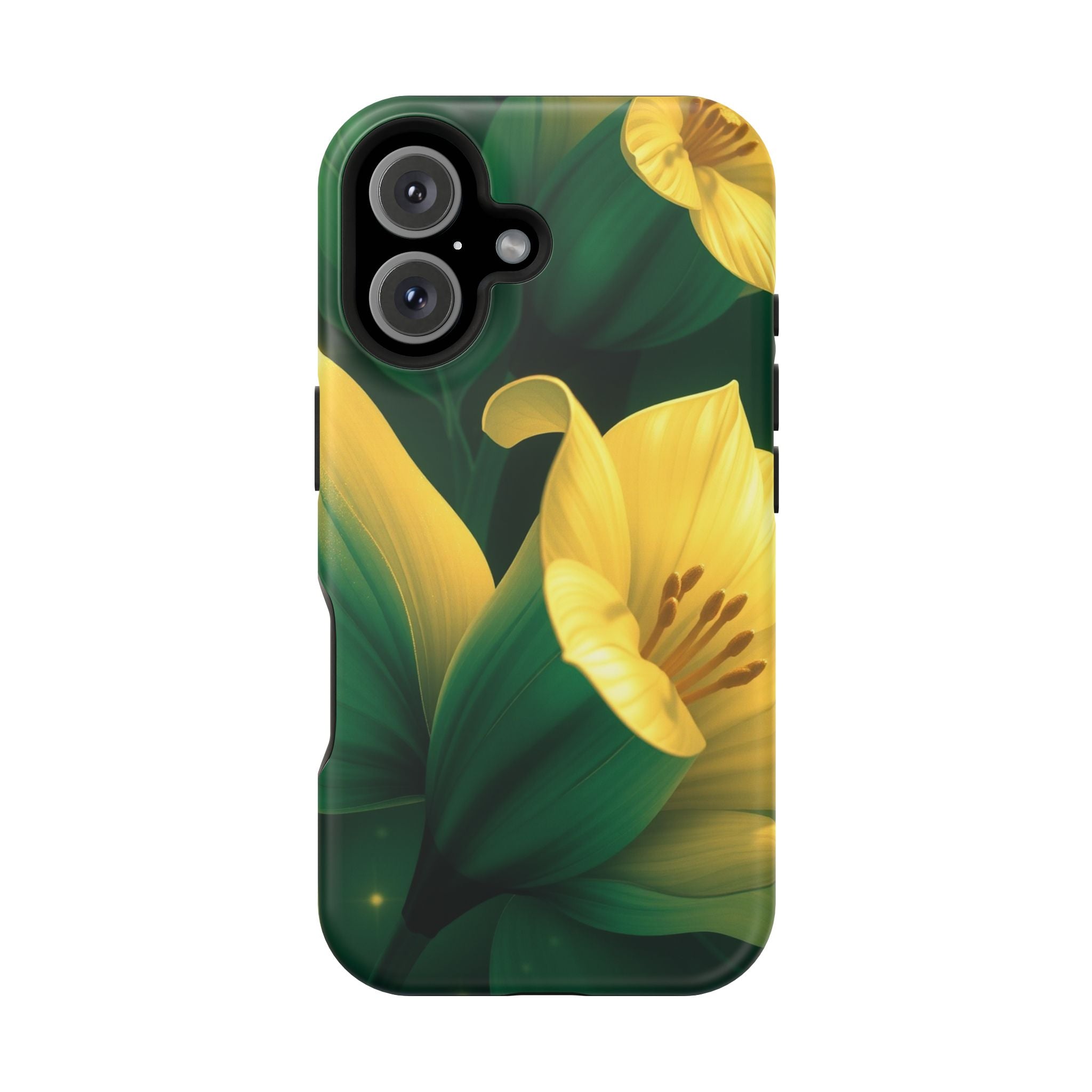 iPhone Night Bloomer Gold Foil Luxury Slim Everyday Designer Case · iPhone Case