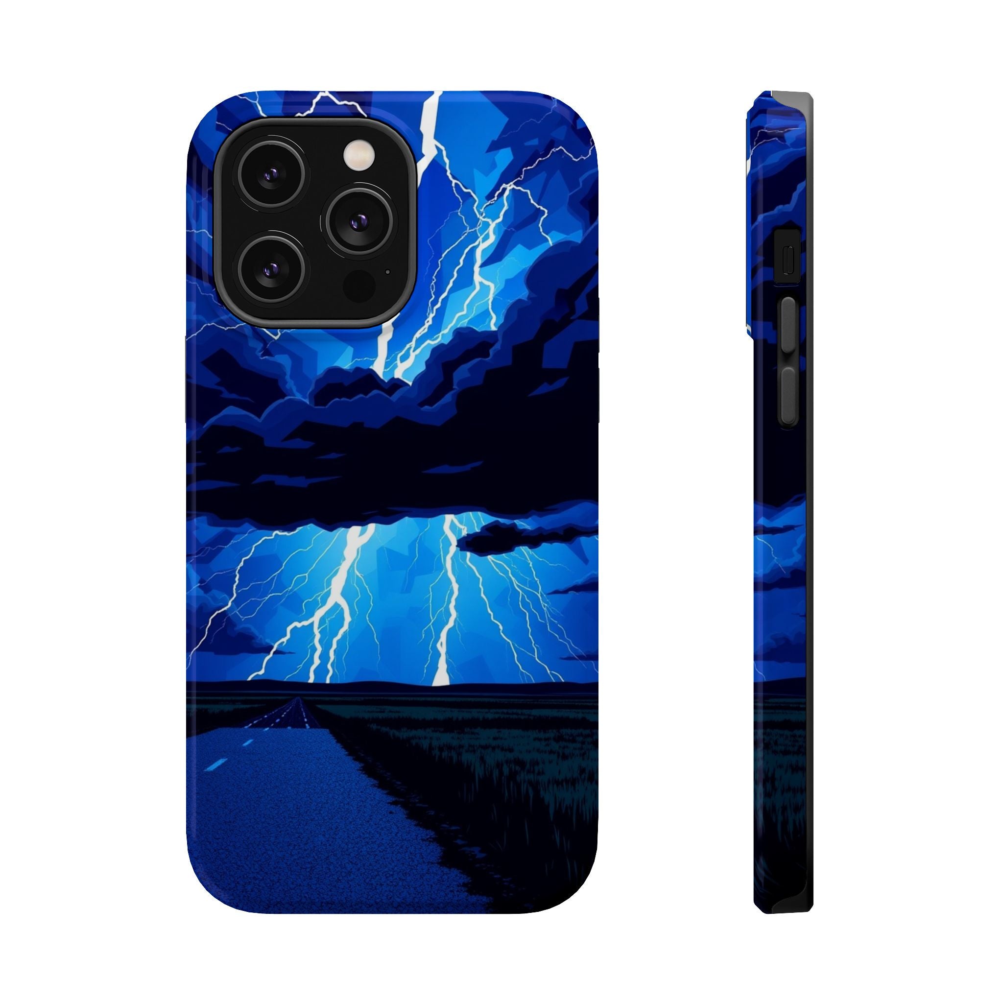 iPhone Thunderstorm Sky Pop Art Bold Slim Everyday Designer Case · iPhone Case