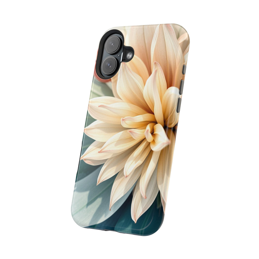 iPhone Neon Floral Radiant Design Clean Minimal Snap Case · iPhone Case