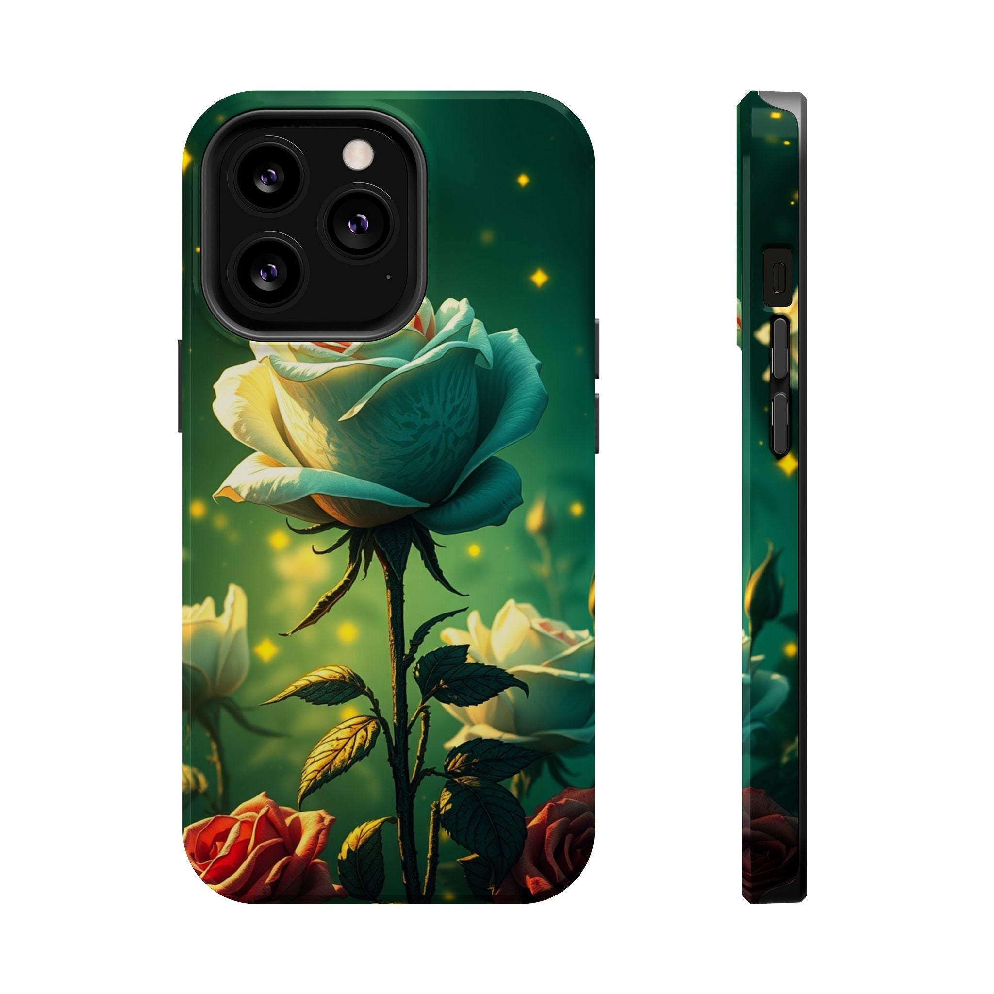 iPhone Earthy Rose Garden Design Bold Modern Everyday Snap Case · iPhone Case