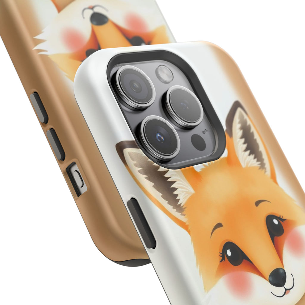 iPhone Watercolor Fox Portrait Kids Fun iPhone Phone Case Gift Slim · iPhone Cas