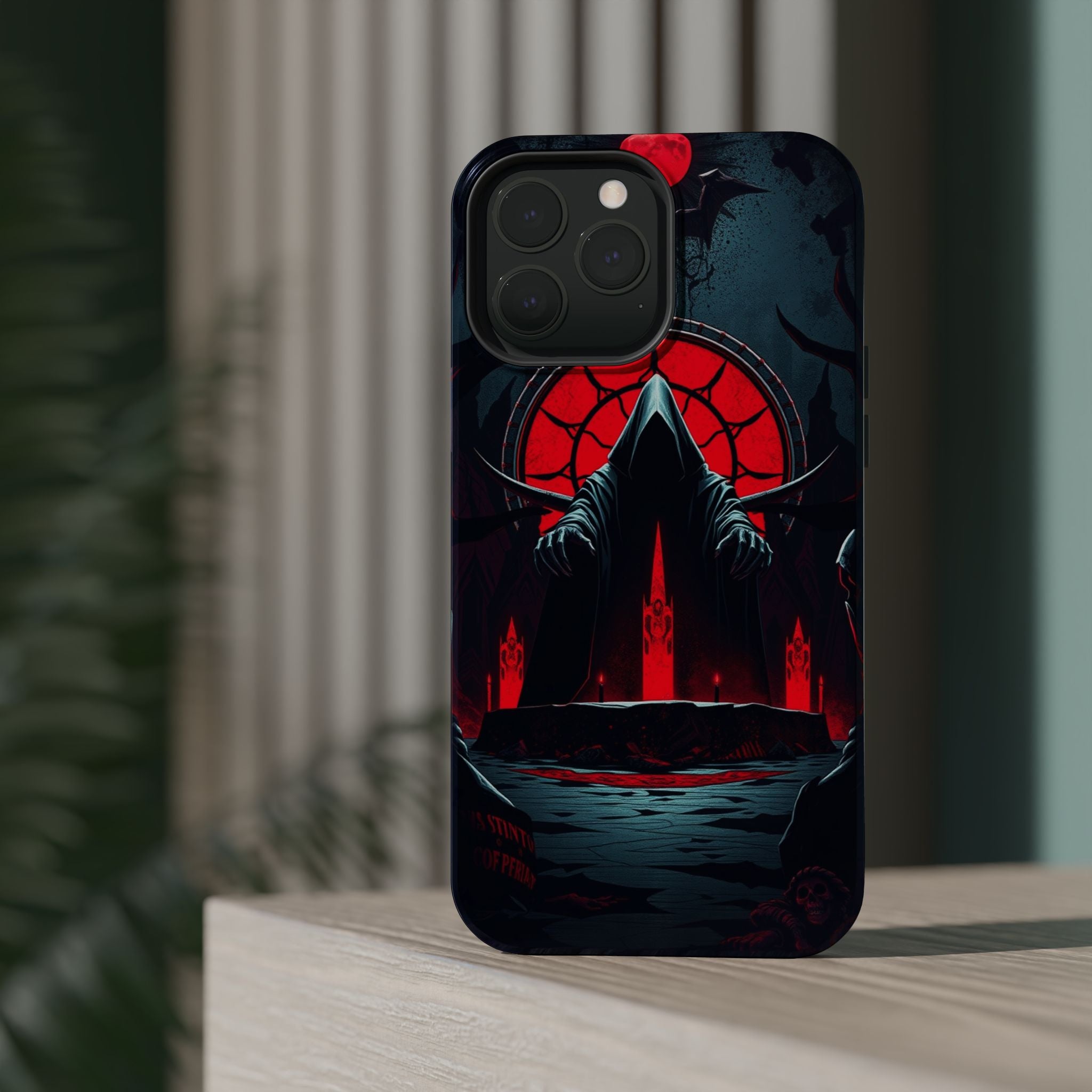 iPhone Serene Necromancer Circle Design Slim Everyday Designer Case · iPhone Cas