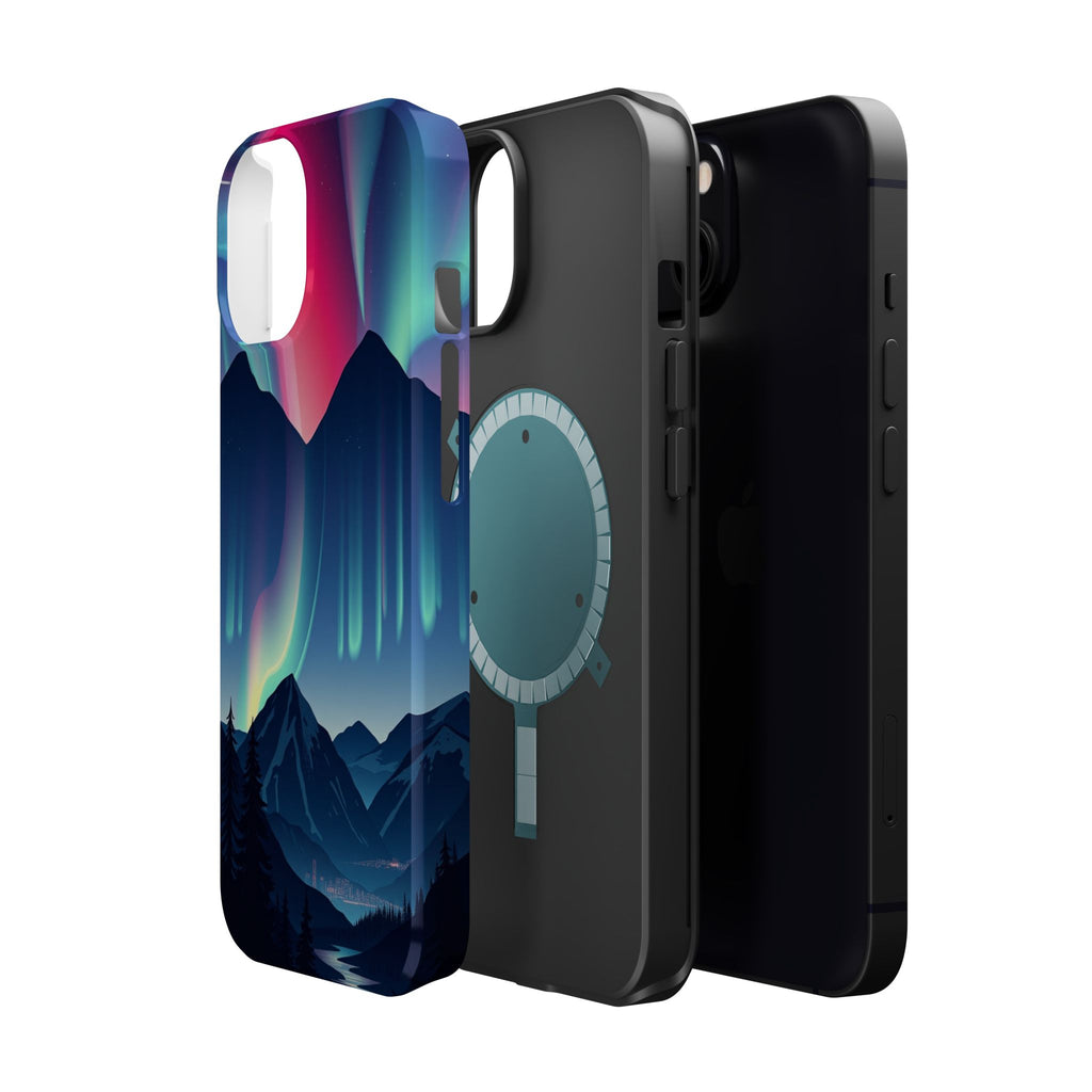 iPhone Dreamy Northern Lights Design Slim Everyday Designer Case · iPhone Case