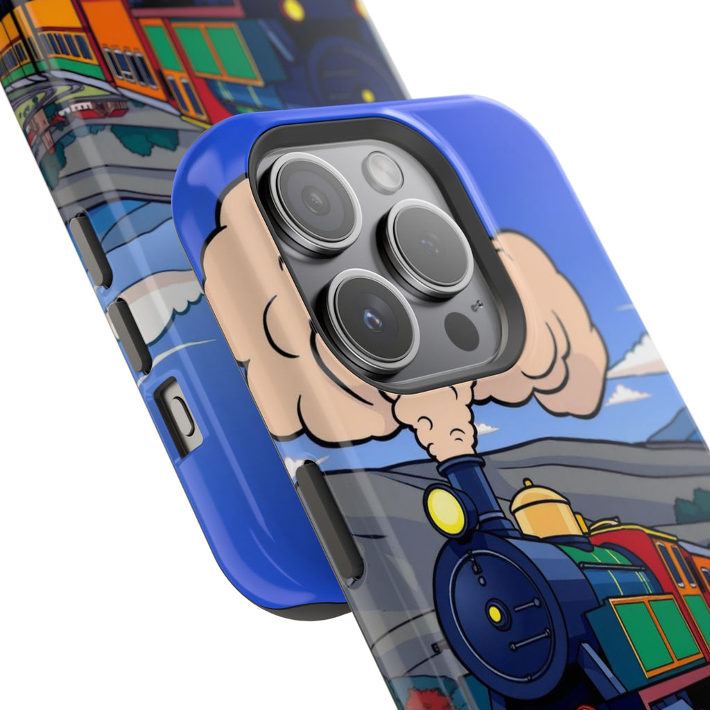 iPhone Steam Locomotive Puff Kids Fun iPhone Phone Case Gift Slim · iPhone Case