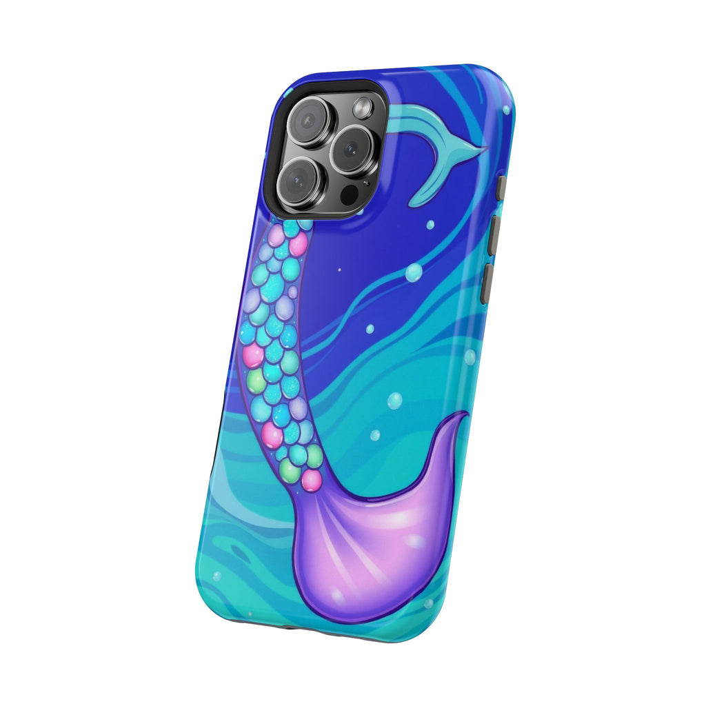 iPhone Mermaid Tail Swirl Kids Fun iPhone Phone Case Gift Artistic · iPhone Case