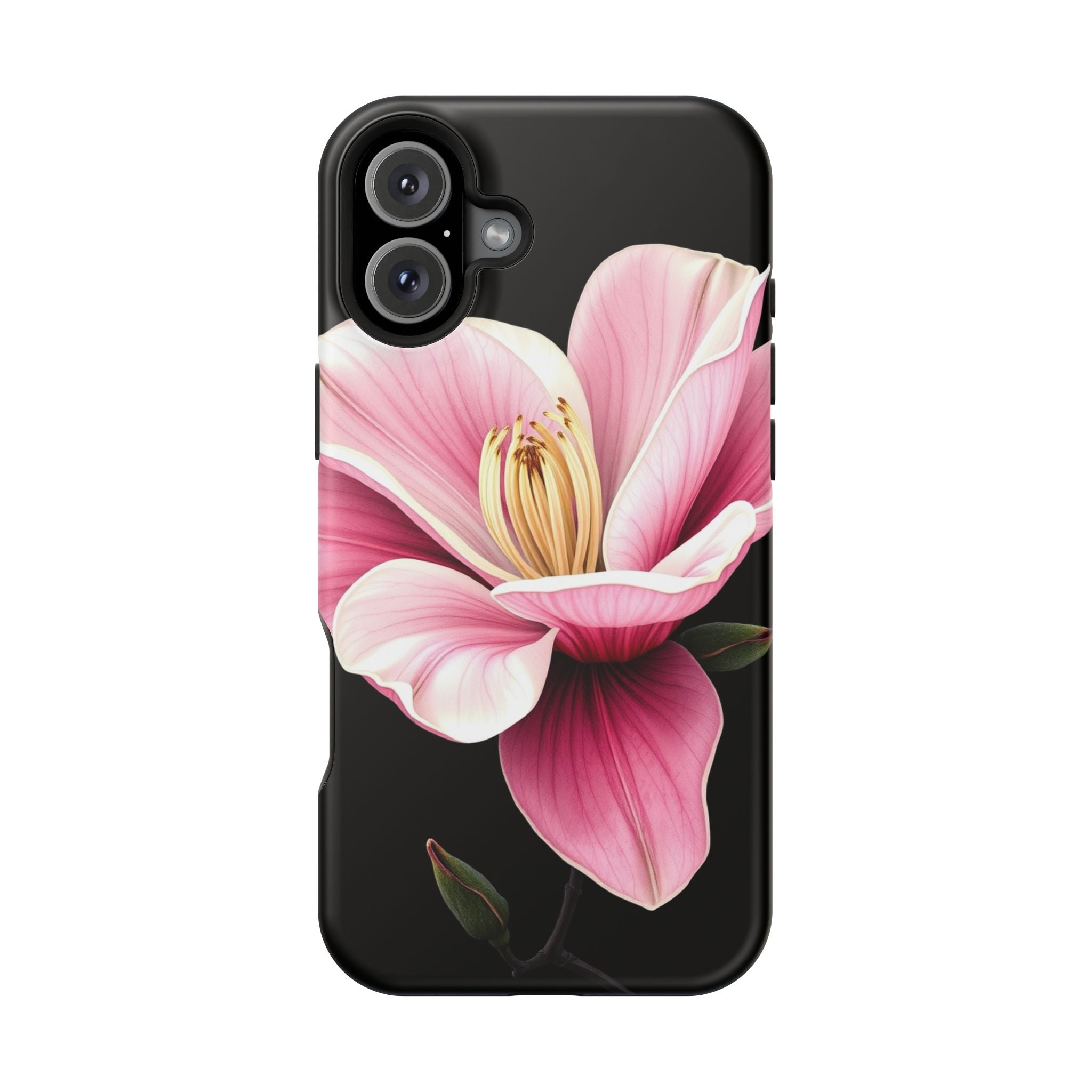 iPhone Magnolia Dream Dark Gothic Ink Slim Everyday Designer Case · iPhone Case