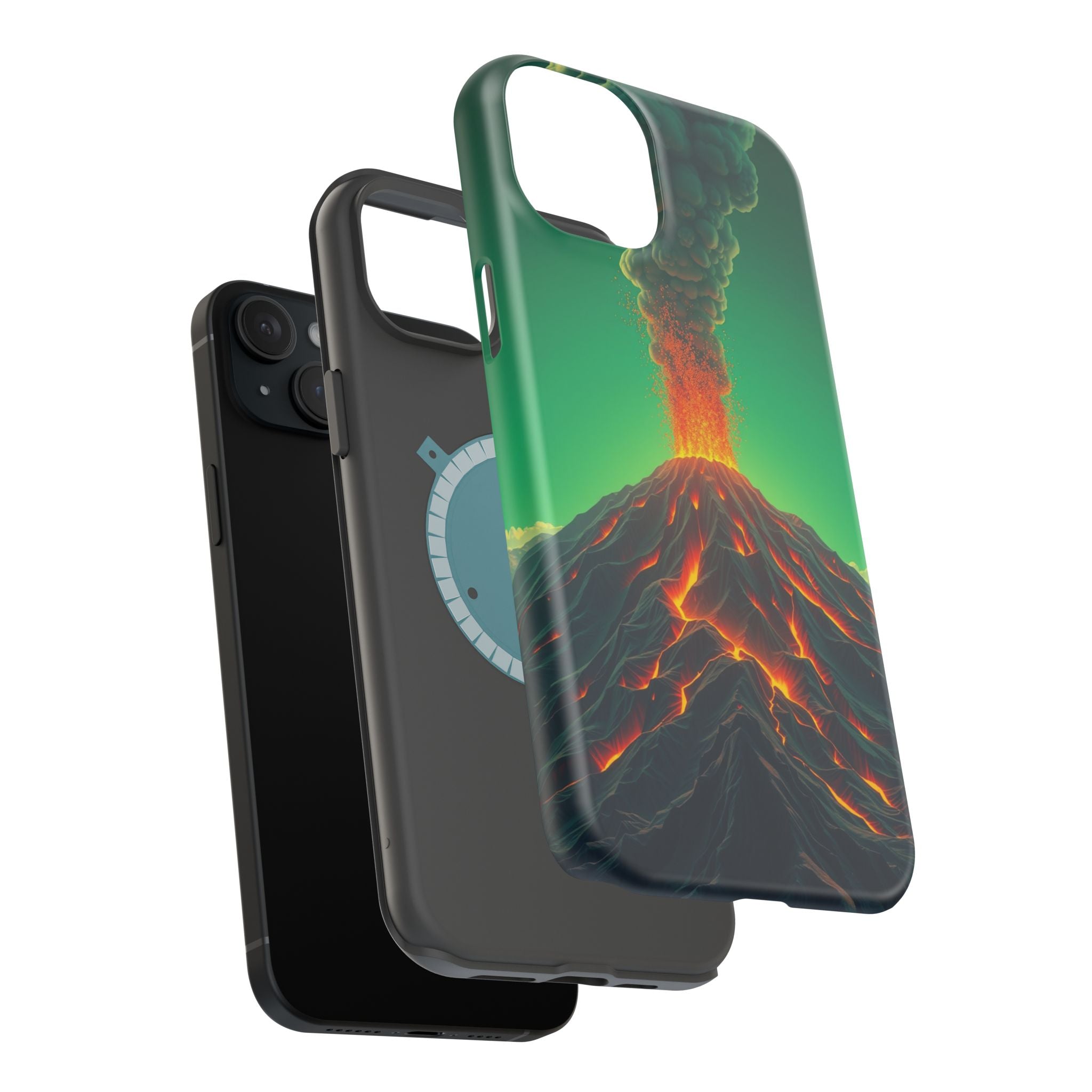 iPhone Dreamy Volcanic Eruption Design Slim Everyday Designer Case · iPhone Case