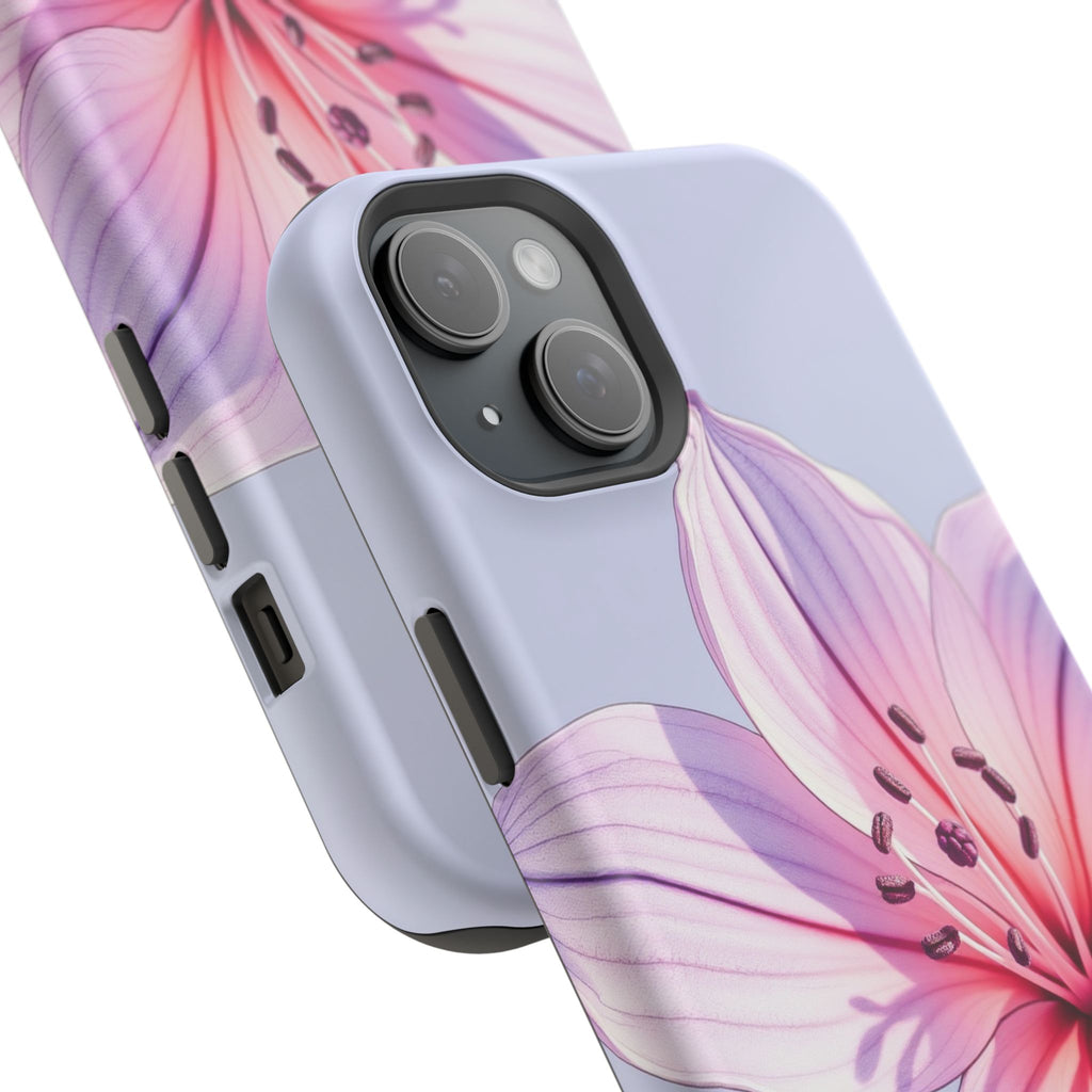 iPhone Lavender And Pearl Tropical Bloom Slim Everyday iPhone Designer · iPhone