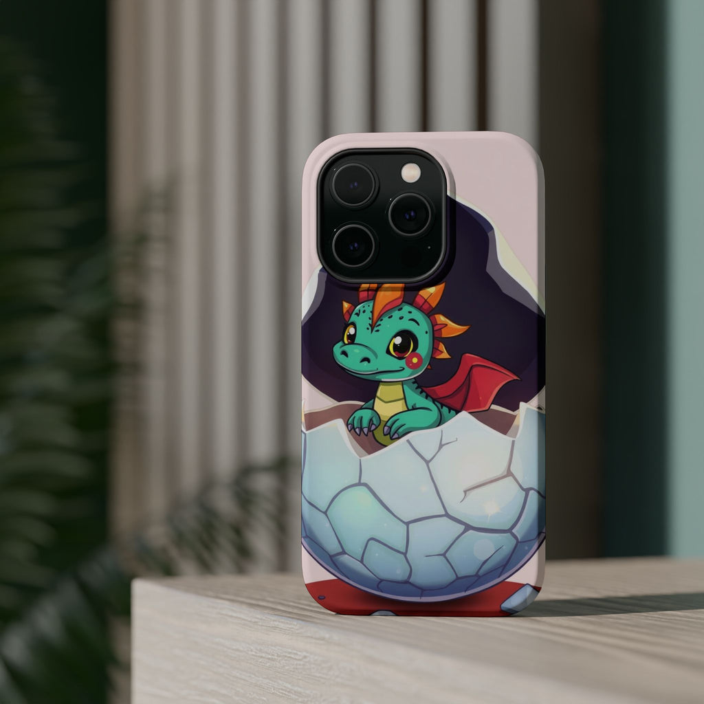 iPhone Dragon Hatching Egg Kids Fun Phone Case Gift Slim Snap Case · iPhone Case