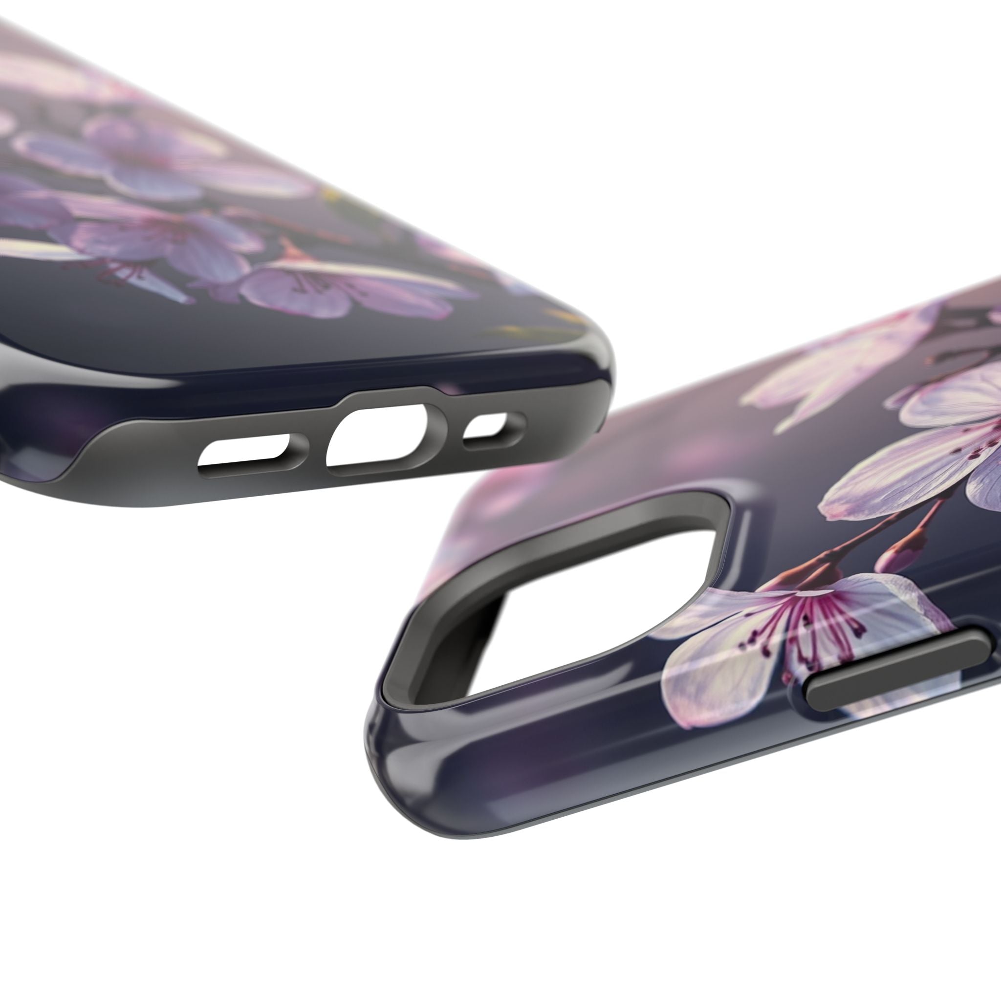 iPhone Cherry Blossom Enchanted Art Artistic Everyday Cas Slim Snap Case · iPhon