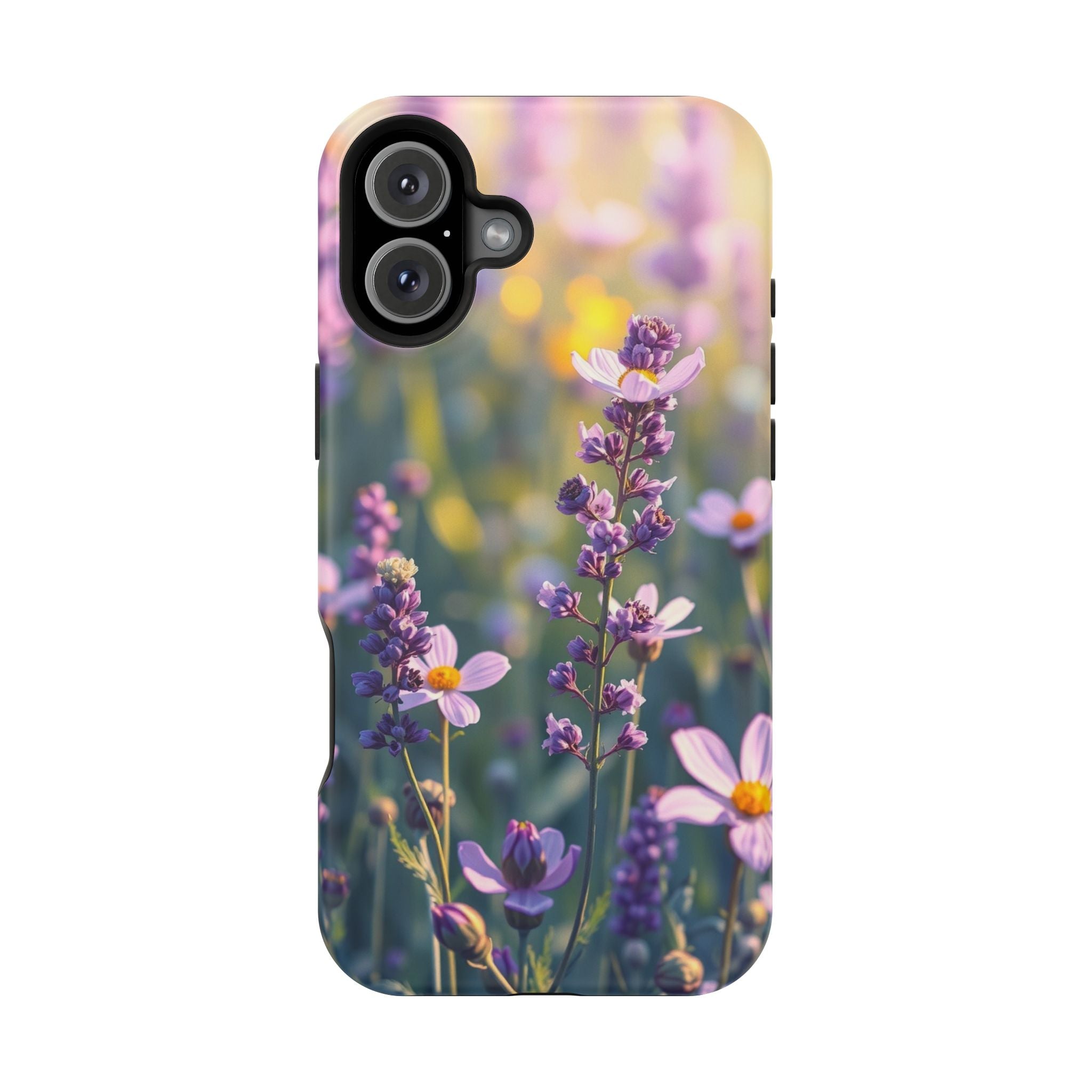 iPhone Lavender And Pearl Wildflower Field Slim iPhone Everyday · iPhone Case