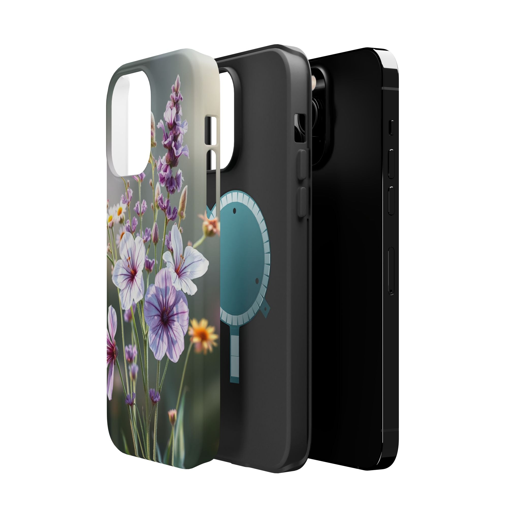iPhone Wildflower Bunch Enchanted Art Slim Everyday Designer Case · iPhone Case