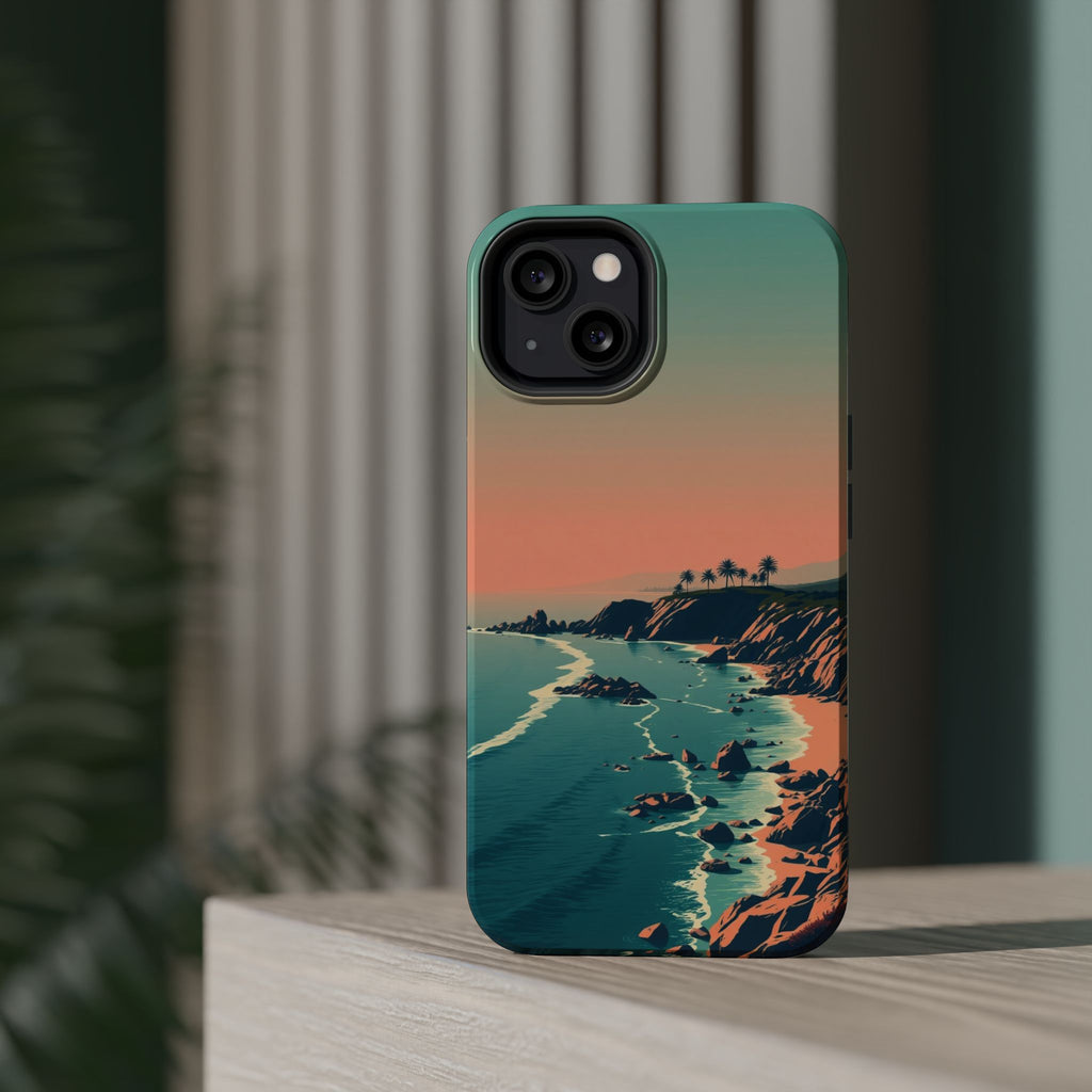iPhone Radiant Pebble Beach Design Bold Modern Everyday Snap Case · iPhone Case