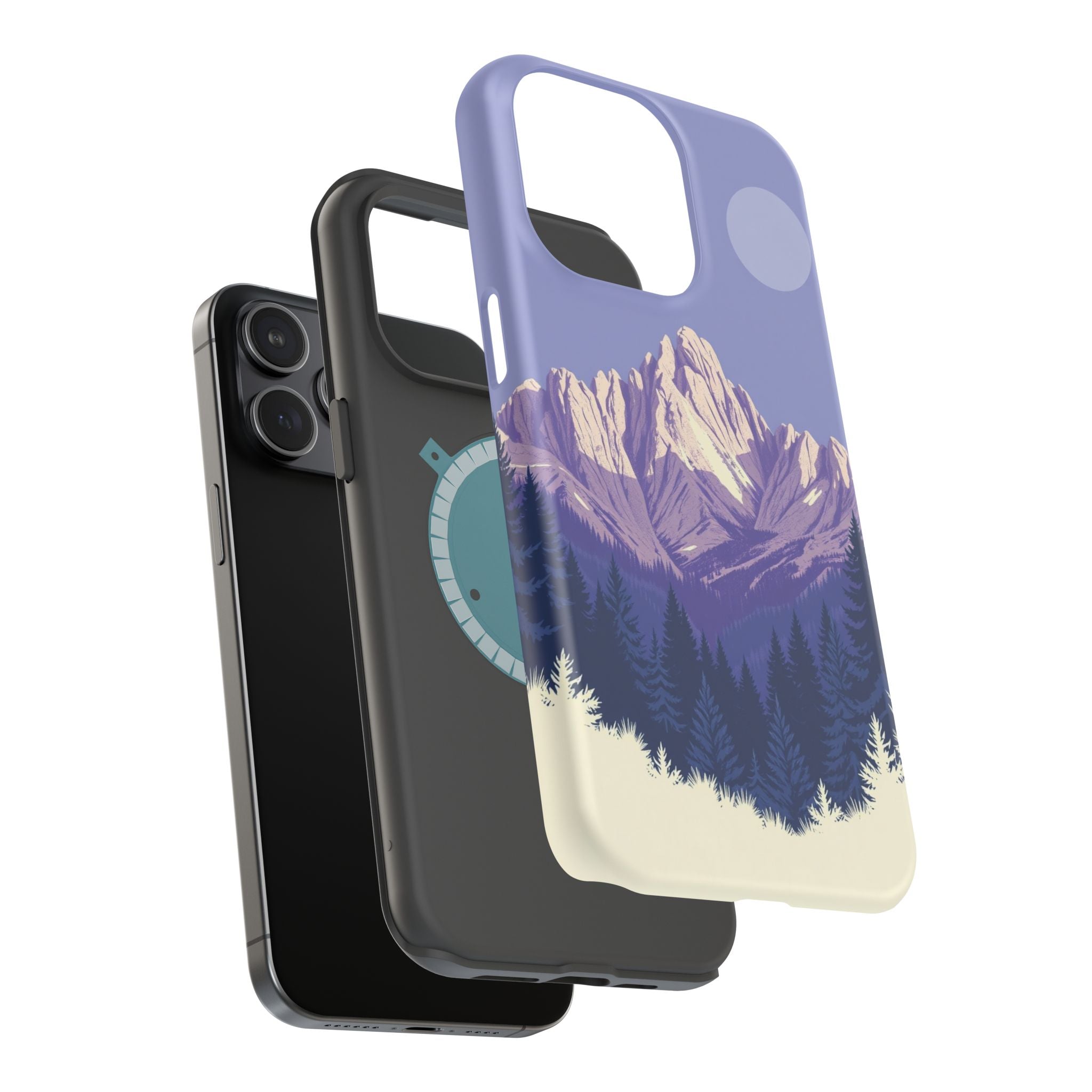 iPhone Pine Ridge Serene Design Slim Everyday Designer Case · iPhone Case