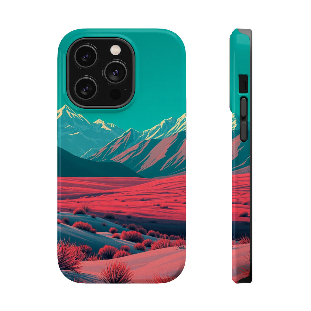 iPhone Radiant Arctic Tundra Design 14 Slim Everyday Designer Case · iPhone Case