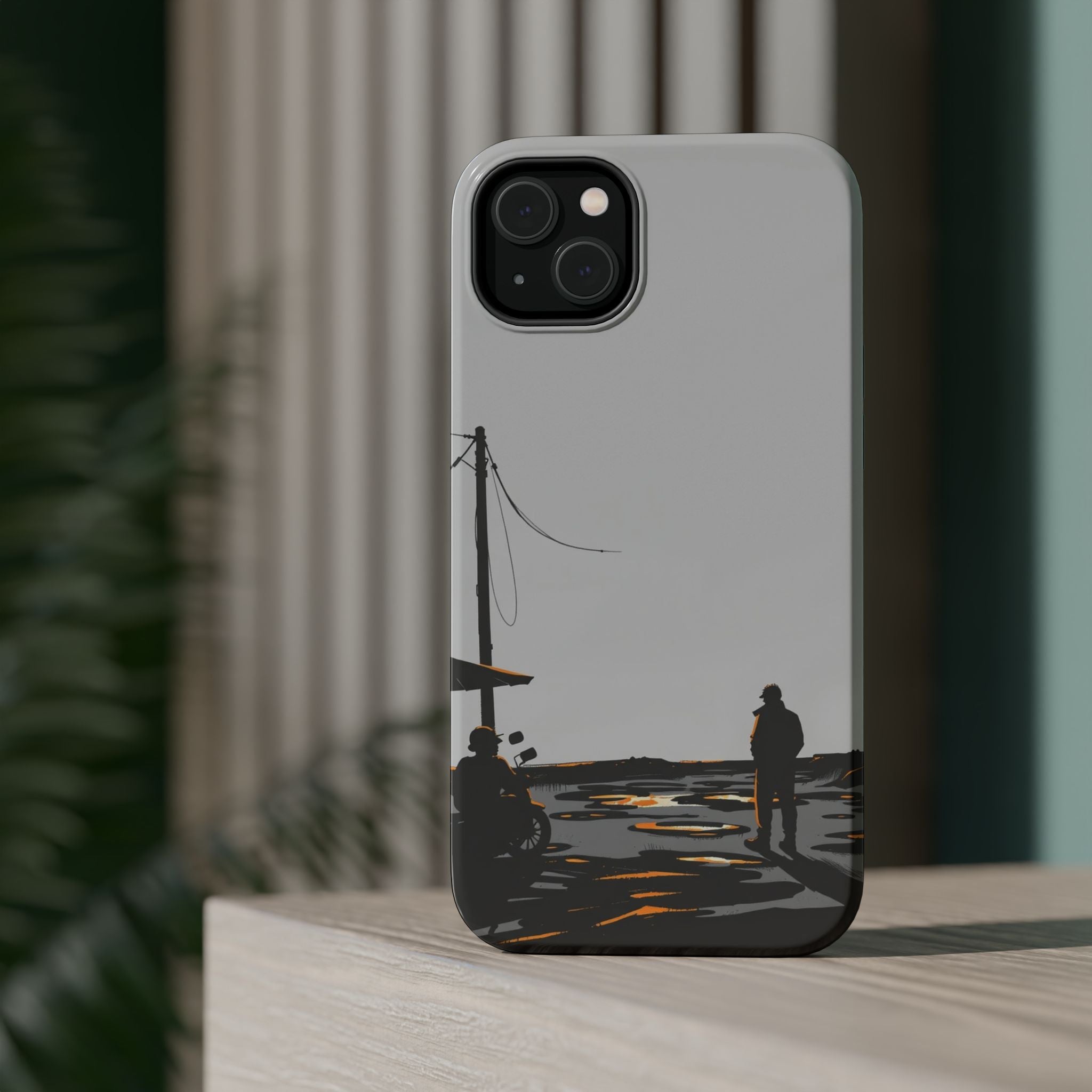 iPhone Weekend Mode On Hand-Drawn Sketch Slim Everyday Designer Case · iPhone Ca
