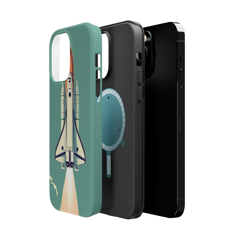 iPhone Retro Space Shuttle Cinematic Art Slim Everyday Designer Case · iPhone Ca