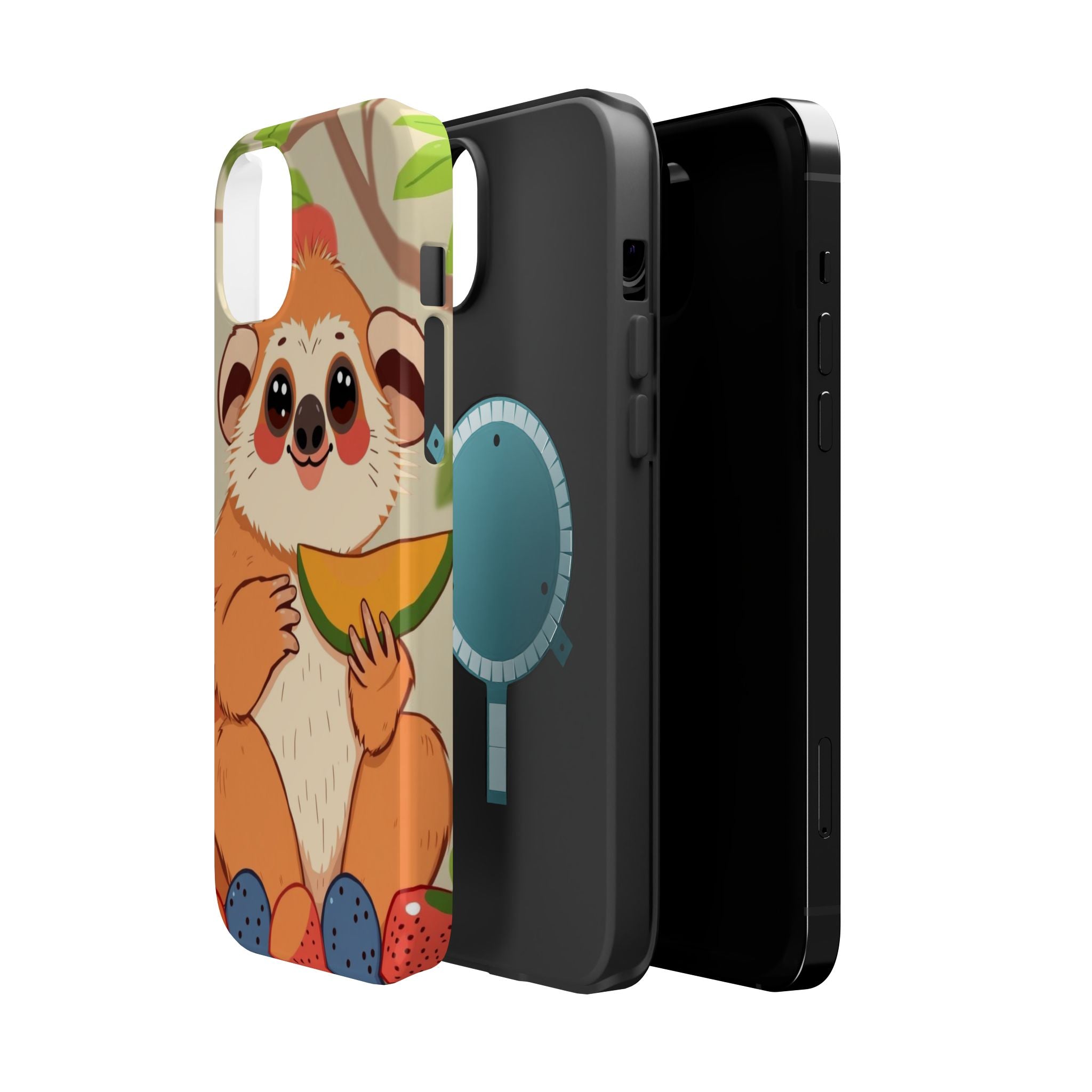 iPhone Slow Loris with Fruit Kids Fun iPhone Phone Case Gift Slim · iPhone Case
