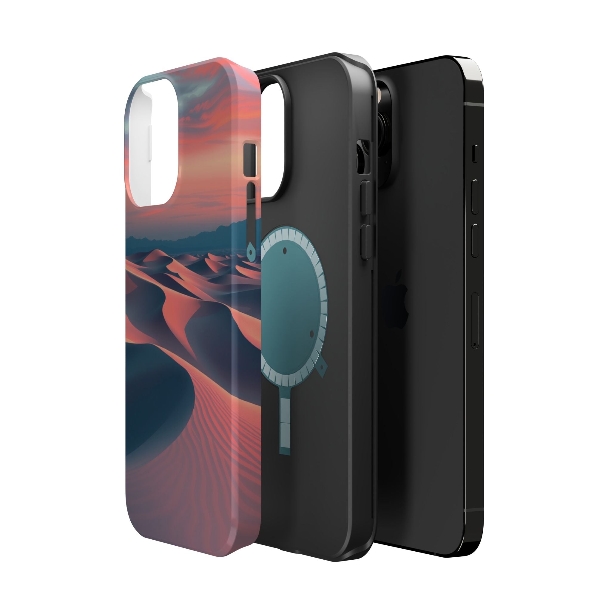 iPhone Sand Dunes at Dusk Oil Painting Impressionist iPhone Slim · iPhone Case