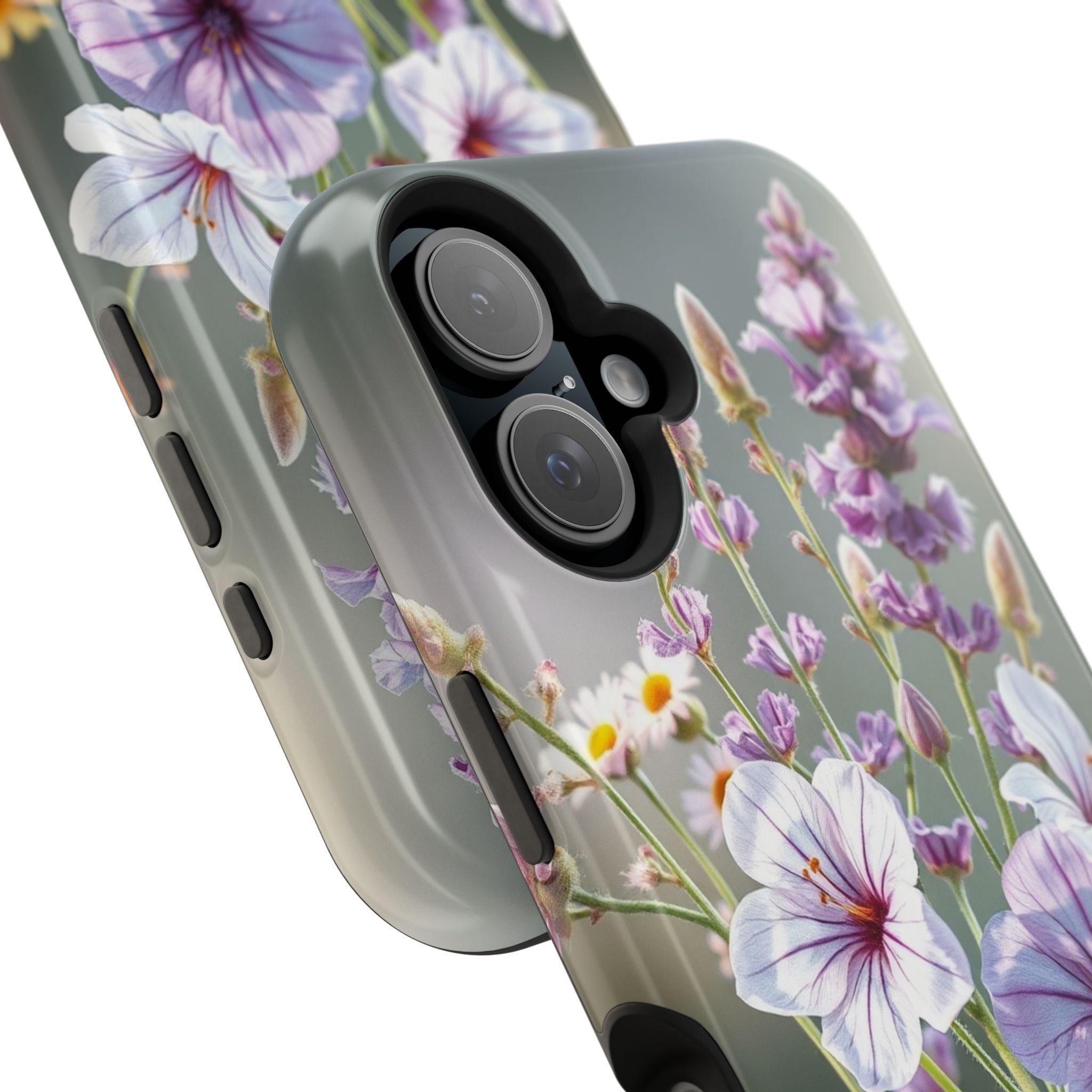 iPhone Wildflower Bunch Enchanted Art Slim Everyday Designer Case · iPhone Case