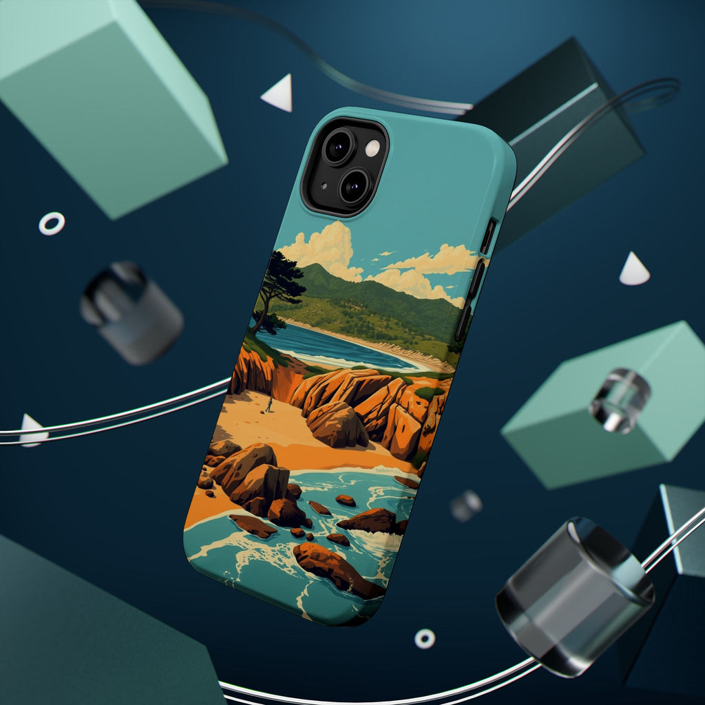 iPhone Pebble Beach Vintage Retro Poster Slim Everyday iPhone Designer · iPhone