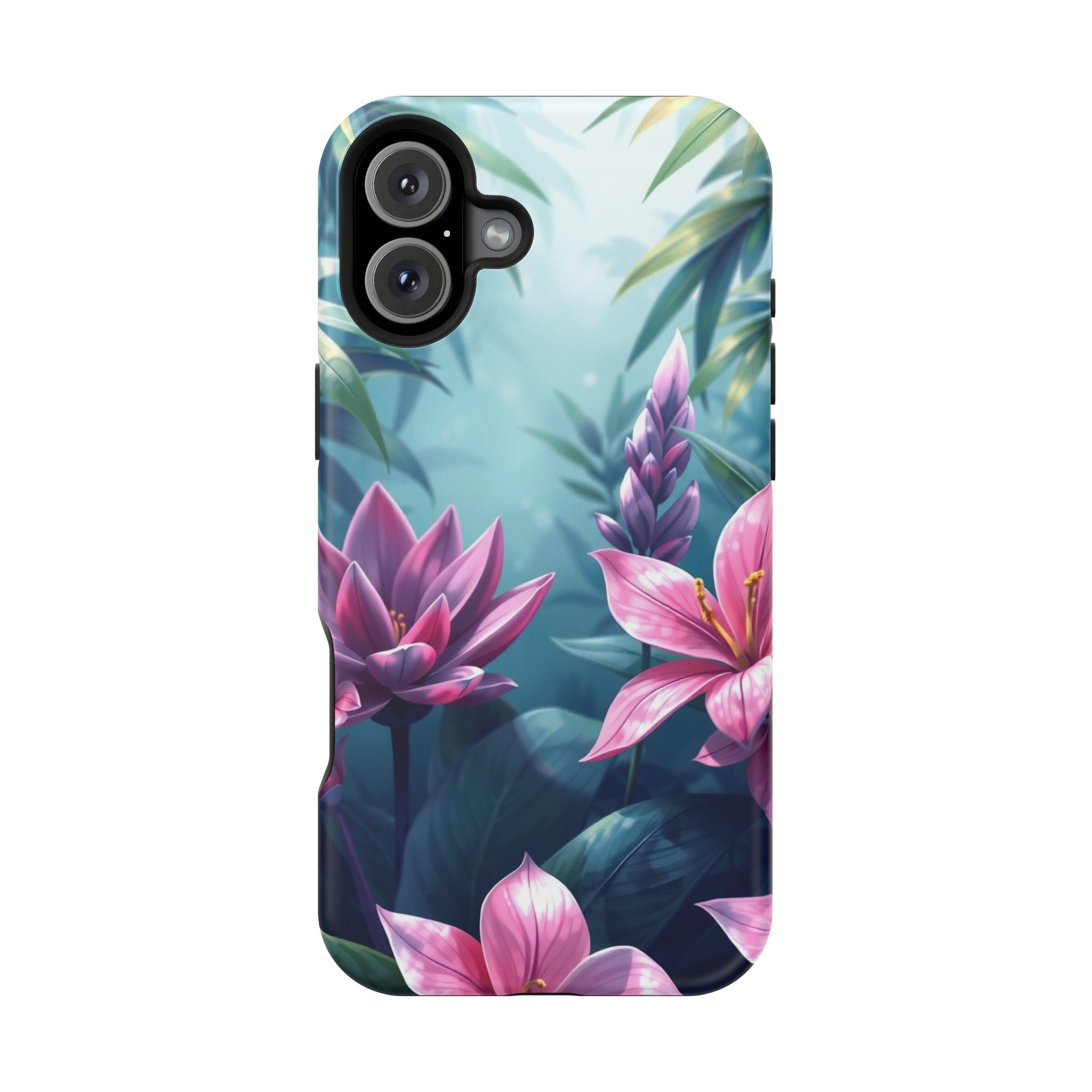 iPhone Indigo And Violet Jungle Floral Slim Everyday Designer Case · iPhone Case