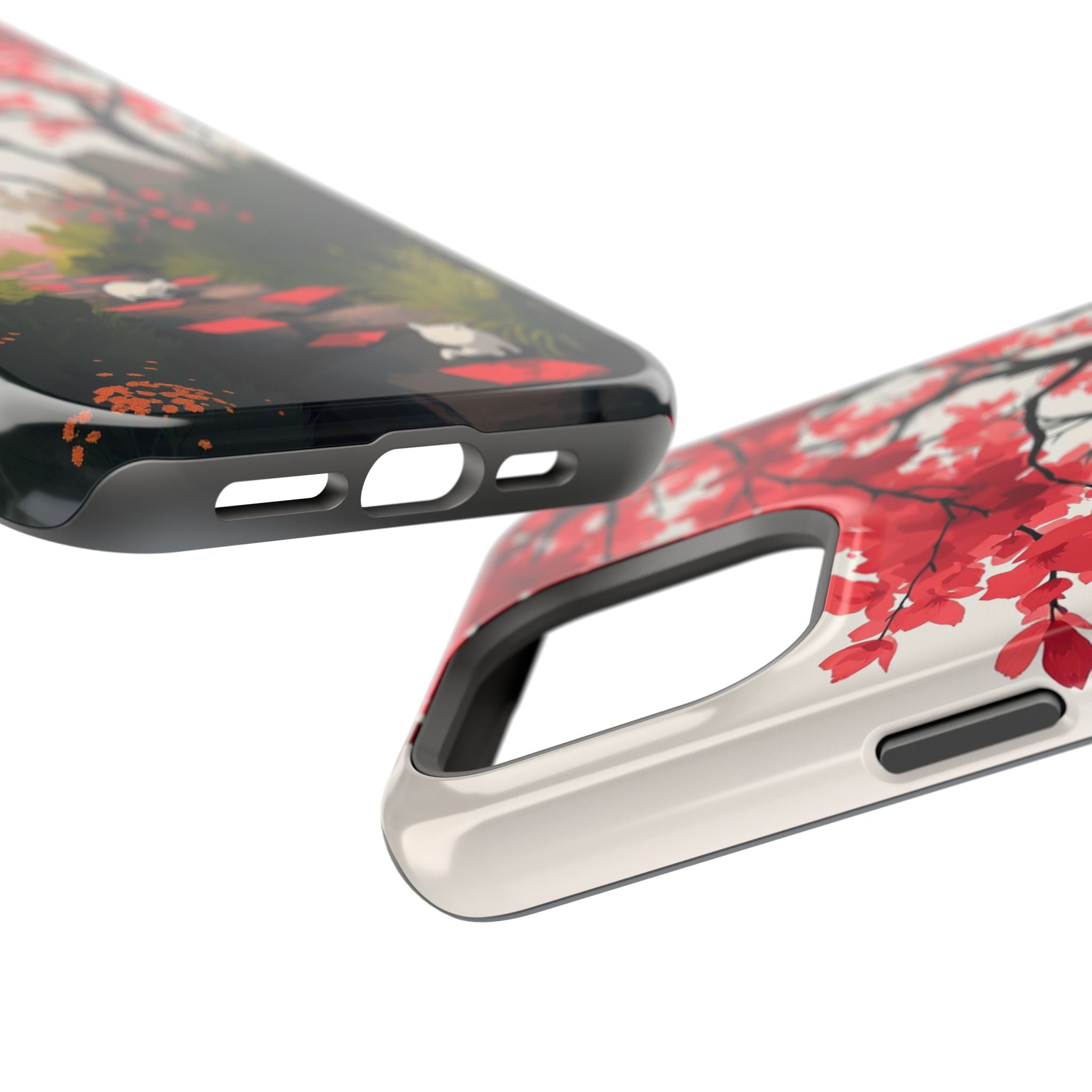 iPhone Blossom Trail Oil Painting Impressionist Soft iPhone Finish · iPhone Case