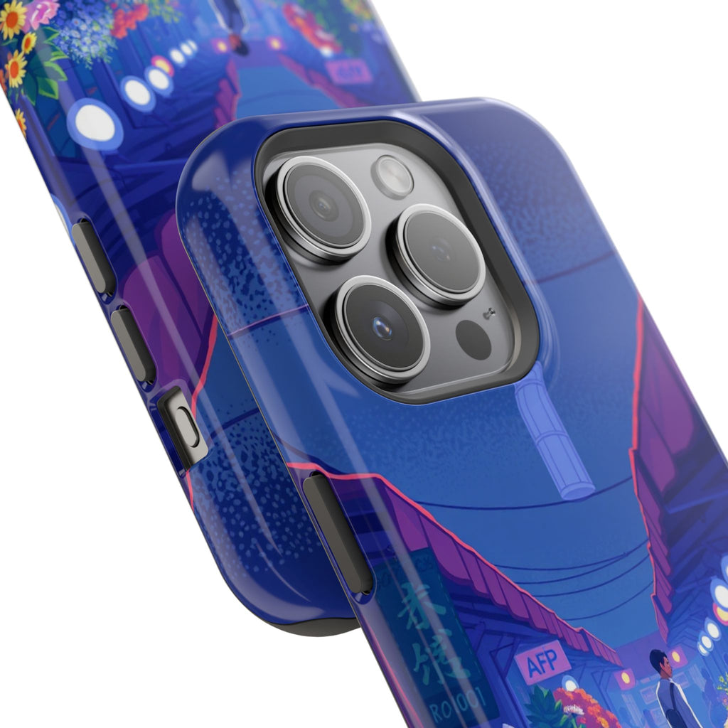 iPhone Flower Market Electric Art Bold Modern Everyday Snap Case · iPhone Case