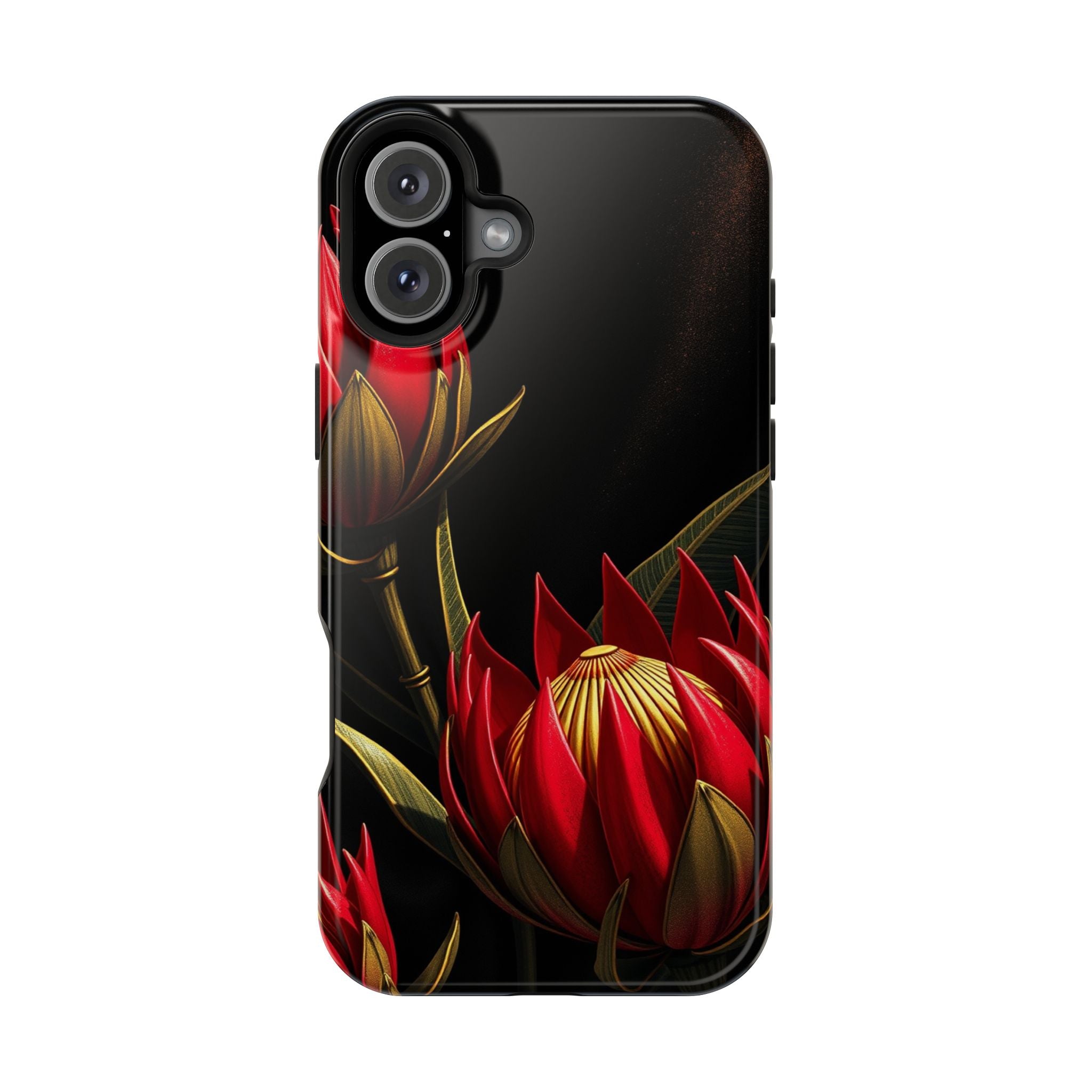 iPhone Protea Bold Gold Foil Luxury Slim Everyday Designer Case · iPhone Case