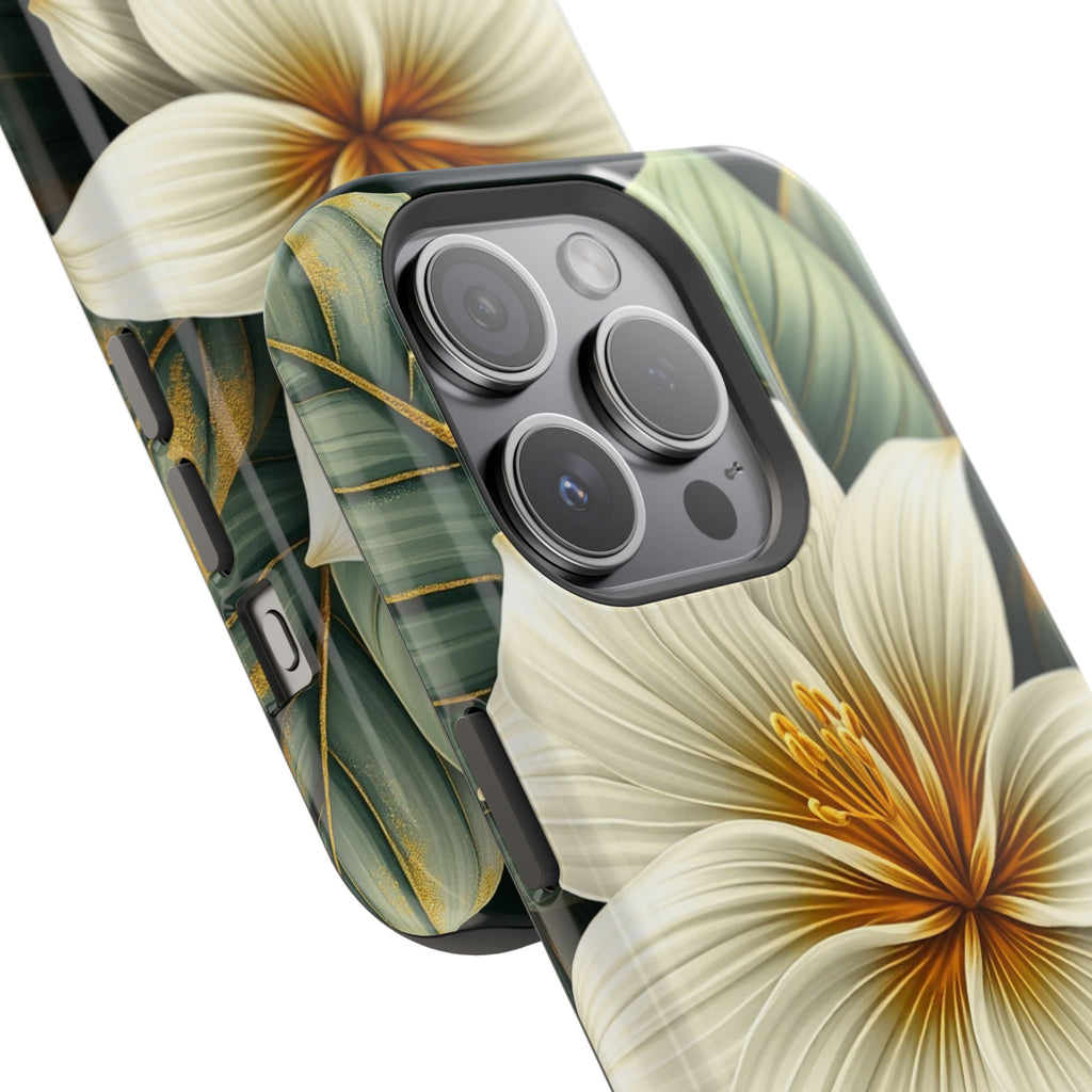 iPhone Radiant Tropical Bloom Design Slim Everyday Designer Case · iPhone Case