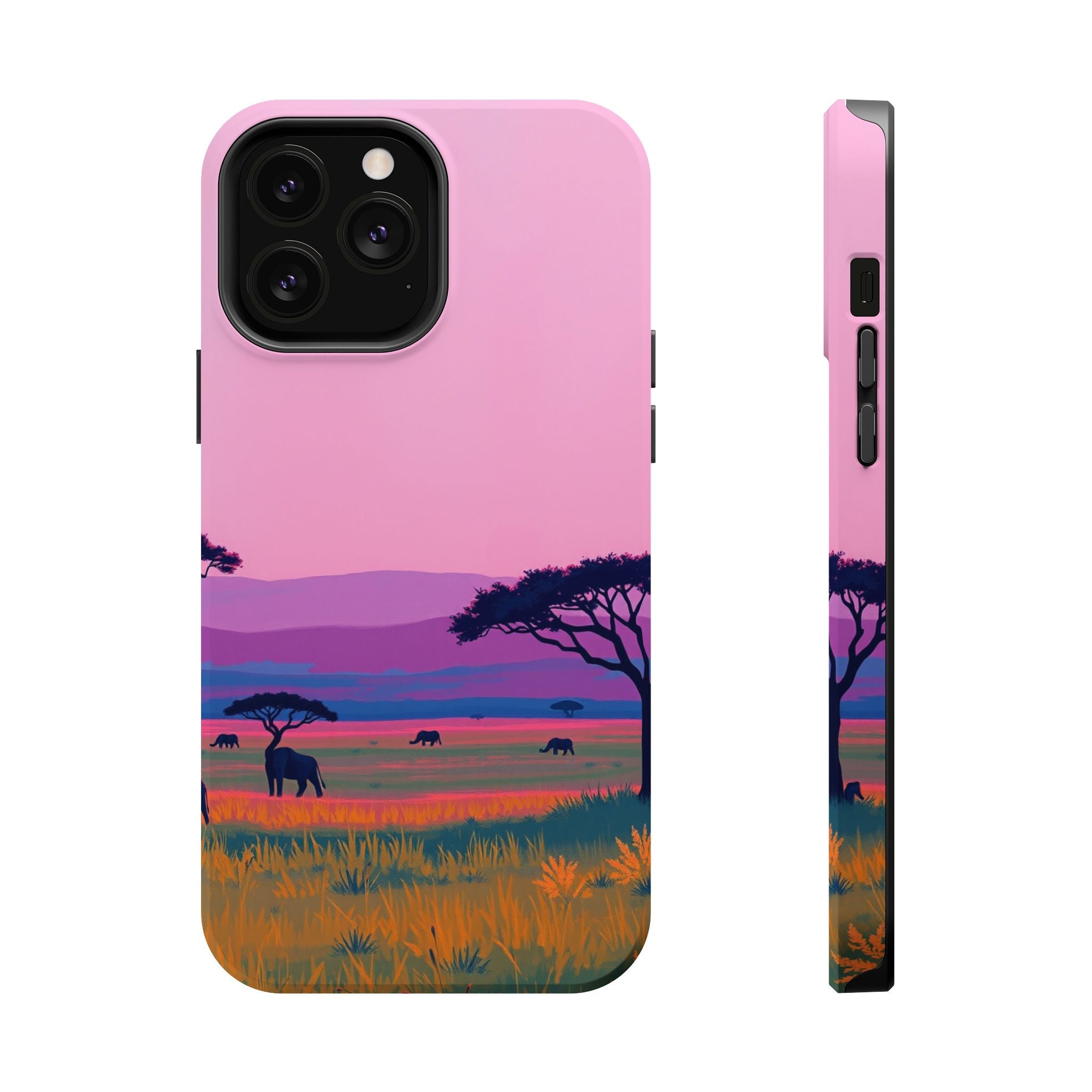 iPhone Savanna Horizon Electric Art Slim Everyday Designer Case · iPhone Case