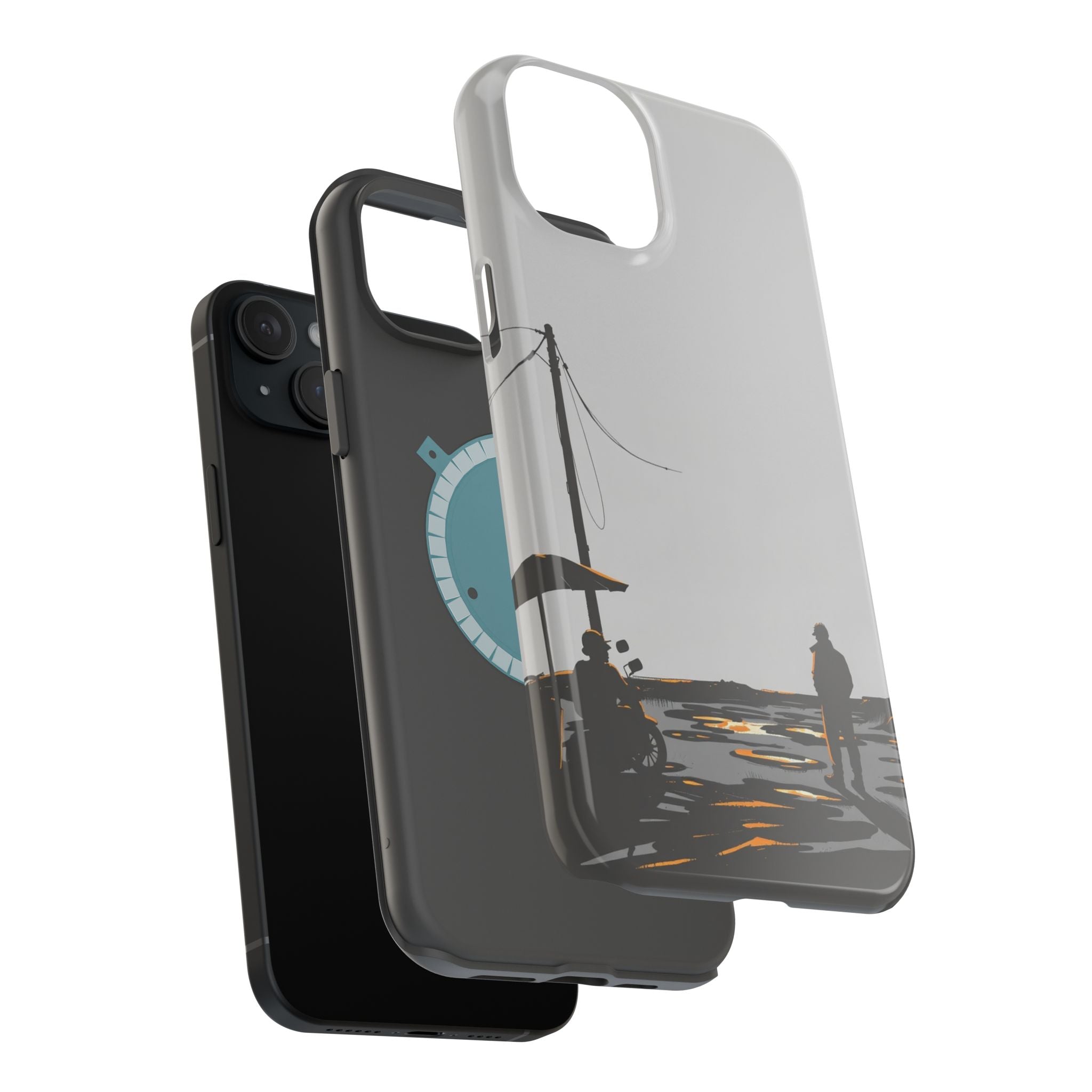 iPhone Weekend Mode On Hand-Drawn Sketch Slim Everyday Designer Case · iPhone Ca