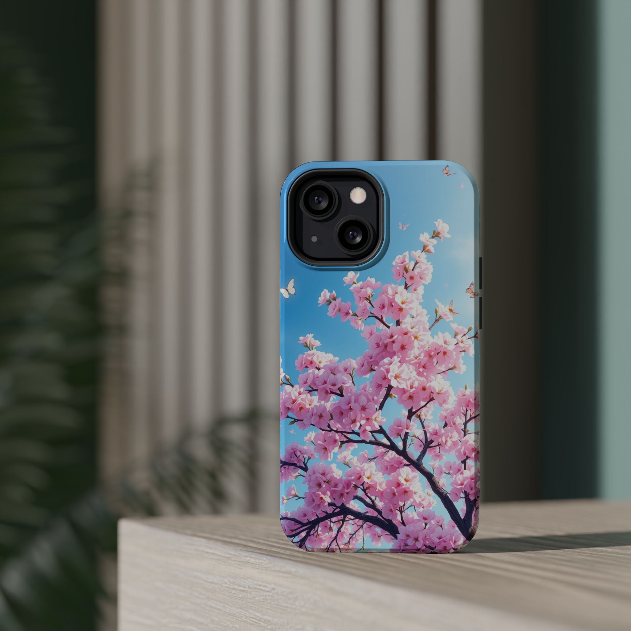 iPhone Cherry Blossom Floral Slim Everyday Designer Case · iPhone Case