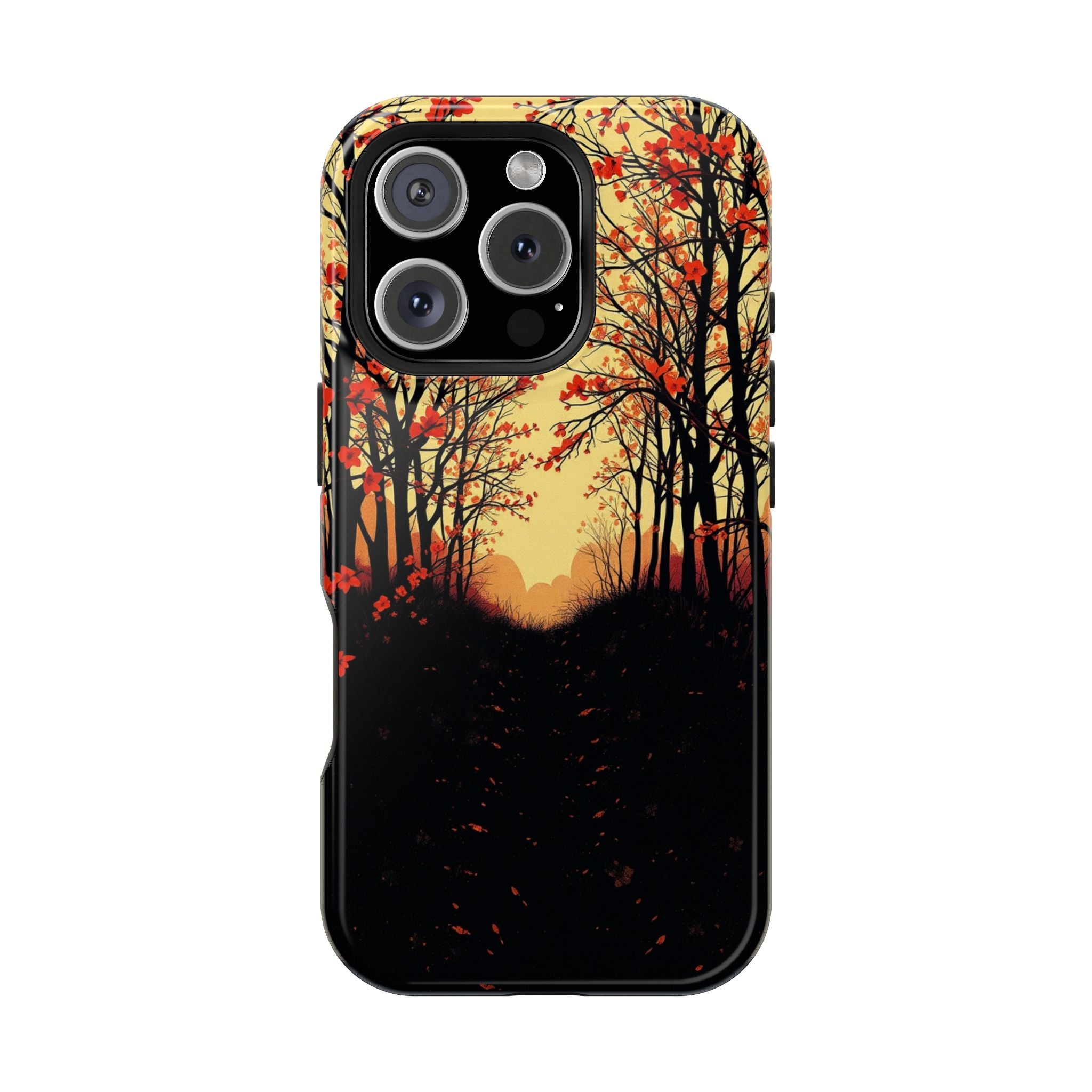 iPhone Dreamy Blossom Trail Design Bold Modern Everyday Snap Case · iPhone Case