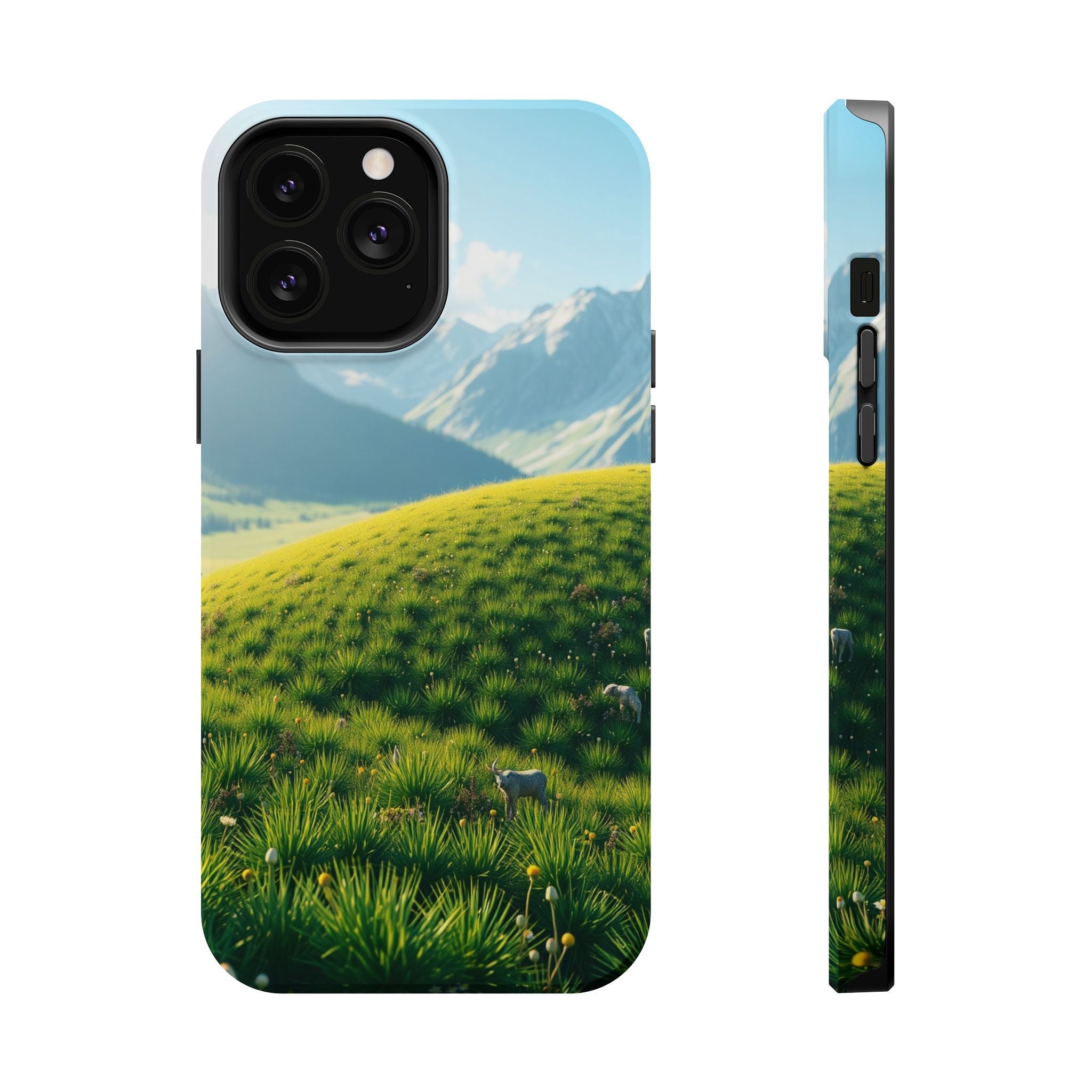 iPhone Vibrant Alpine Meadow Design Slim Everyday Designer Case · iPhone Case