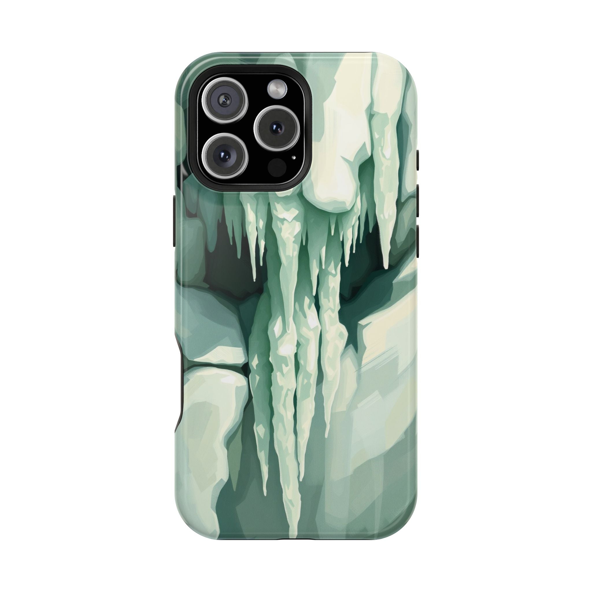 iPhone Earthy Icicle Formation Design Slim Everyday Designer Case · iPhone Case