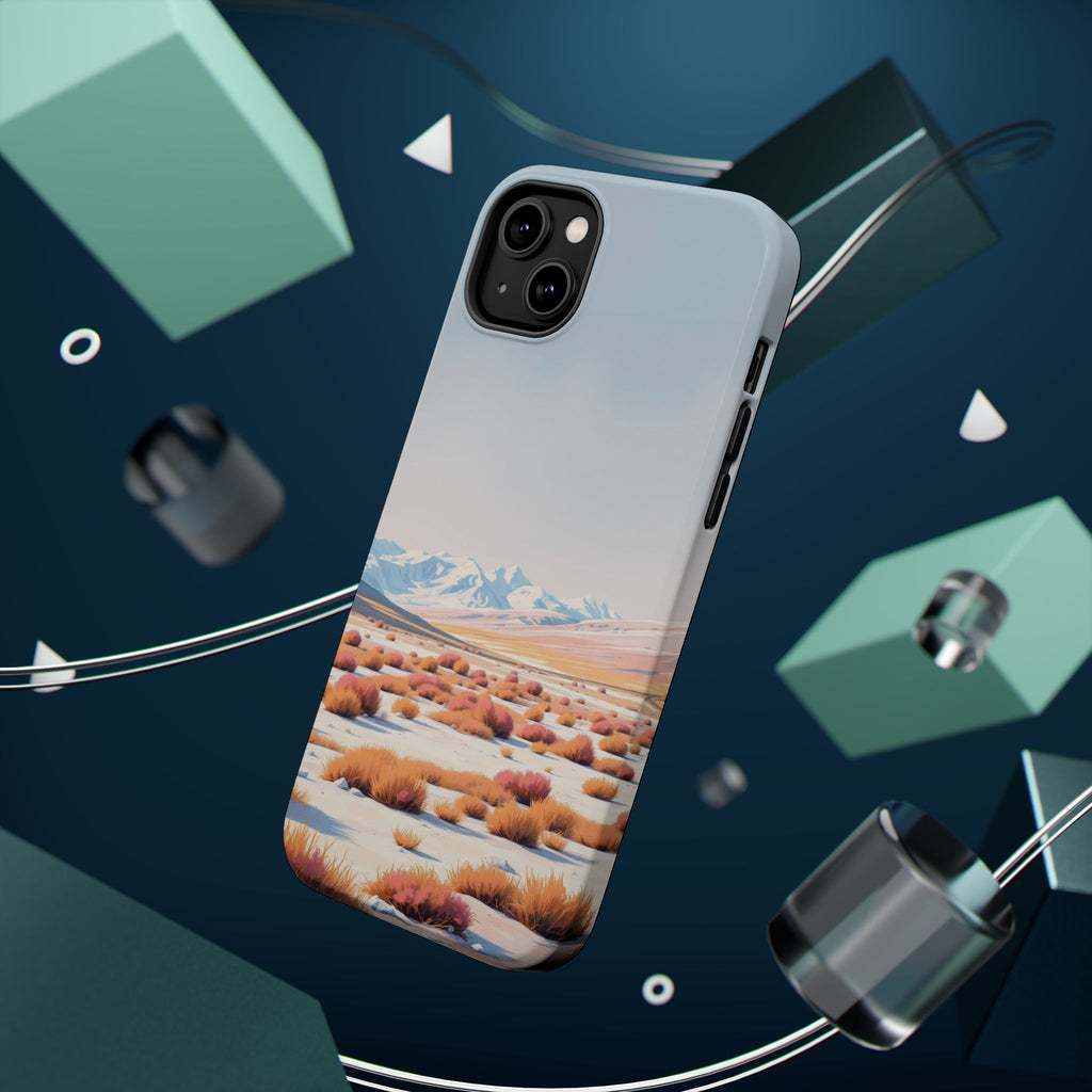 iPhone Vibrant Arctic Tundra Design Slim Everyday Designer Case · iPhone Case