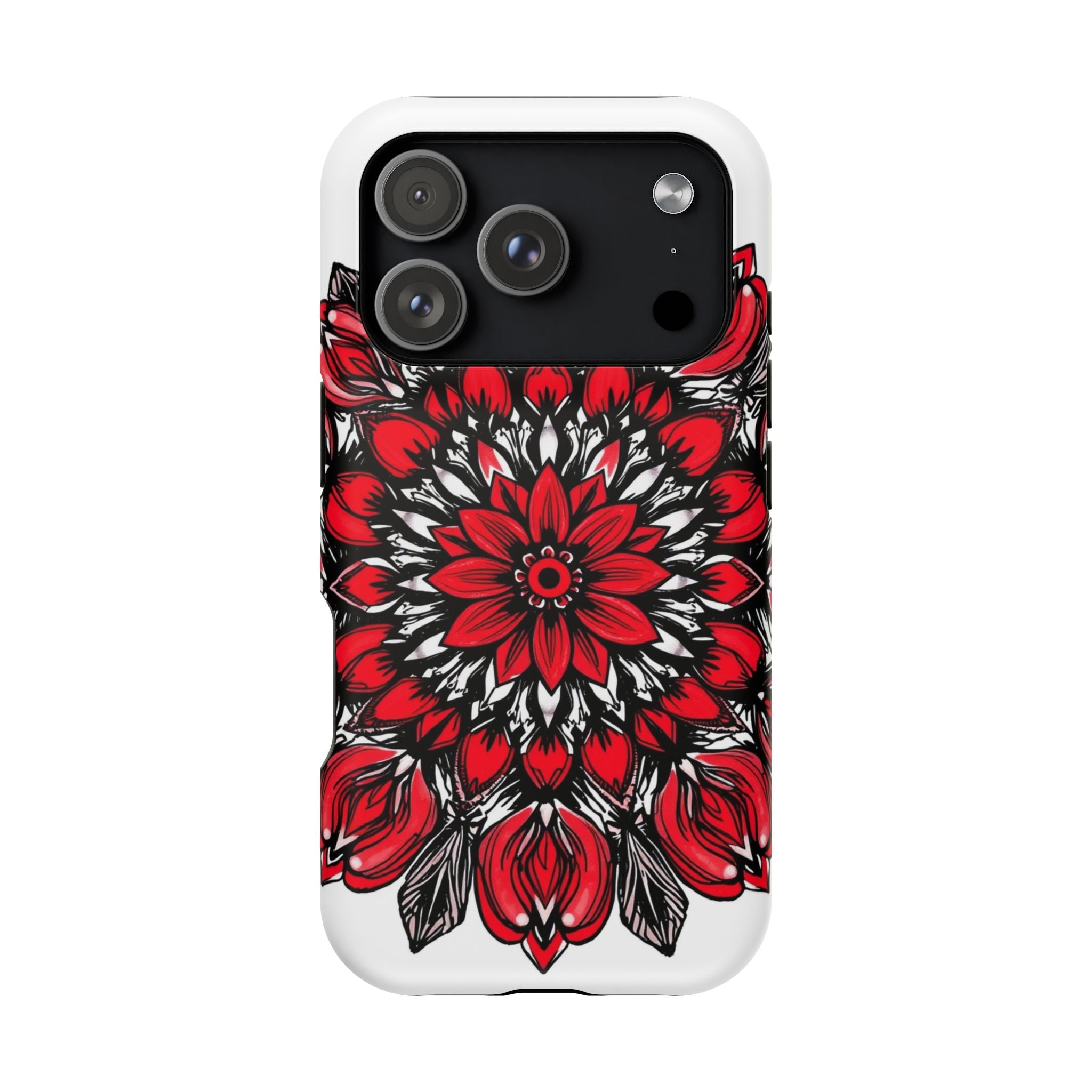 iPhone Floral Mandala Hand-Drawn Sketch Slim Everyday iPhone Designer · iPhone C