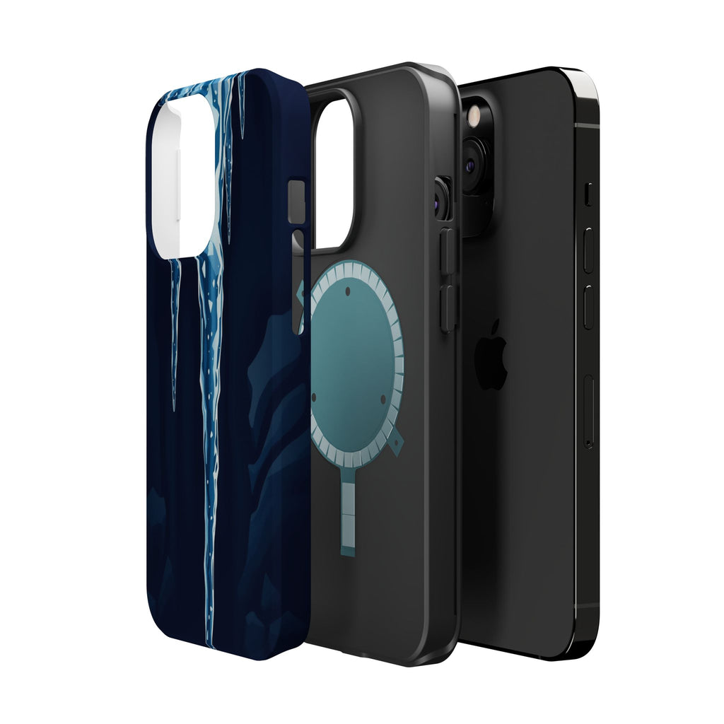 iPhone Vibrant Icicle Formation Design Slim Everyday Designer Case · iPhone Case