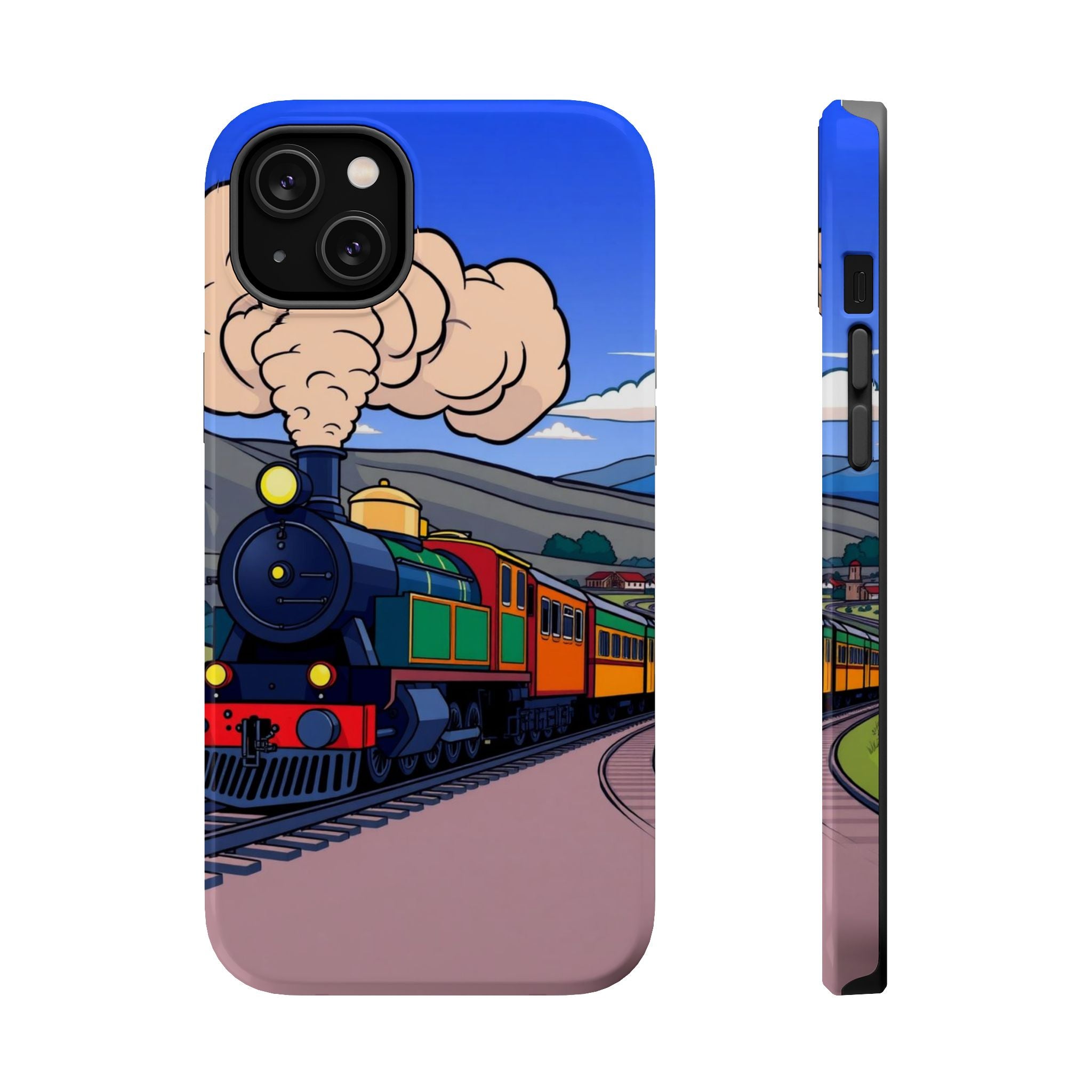 iPhone Steam Locomotive Puff Kids Fun iPhone Phone Case Gift Slim · iPhone Case