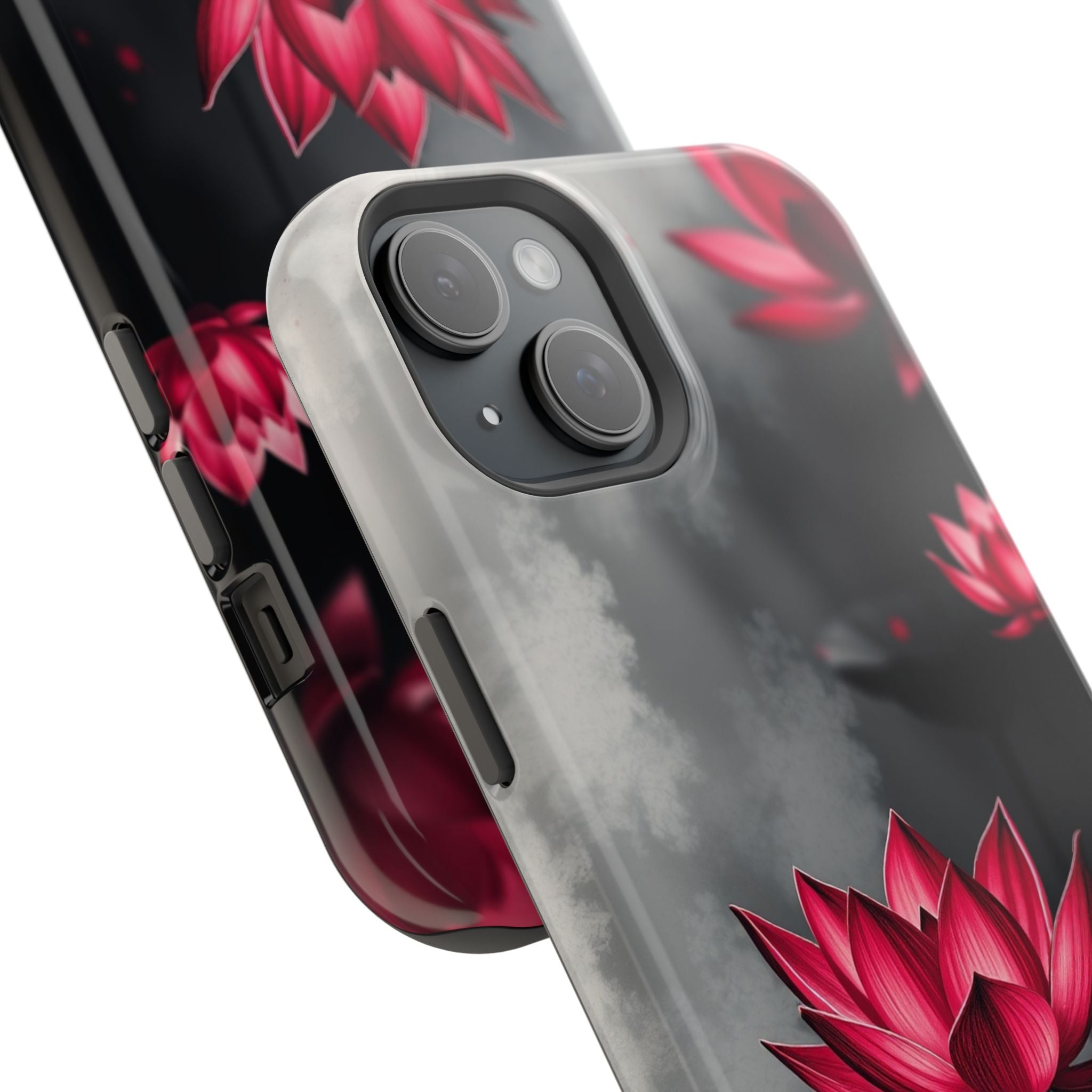 iPhone Lotus Pond Mystic Art 15 Slim Everyday Designer Case · iPhone Case