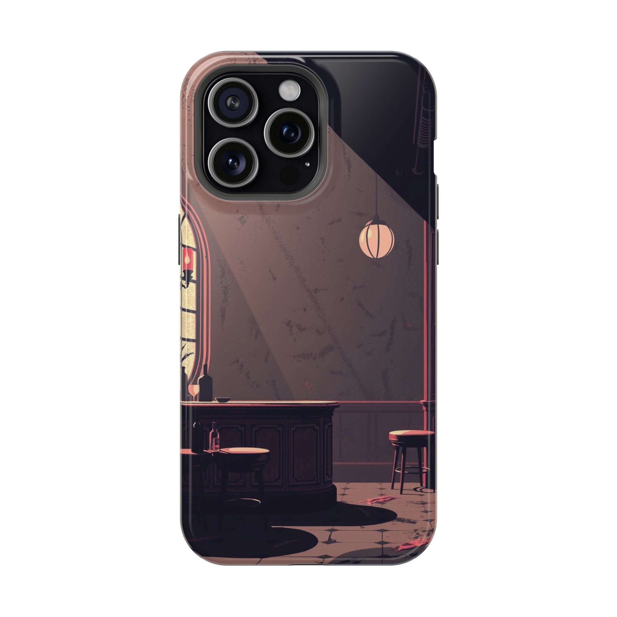 iPhone Speakeasy Dark Grunge Distressed Slim Everyday Designer Case · iPhone Cas