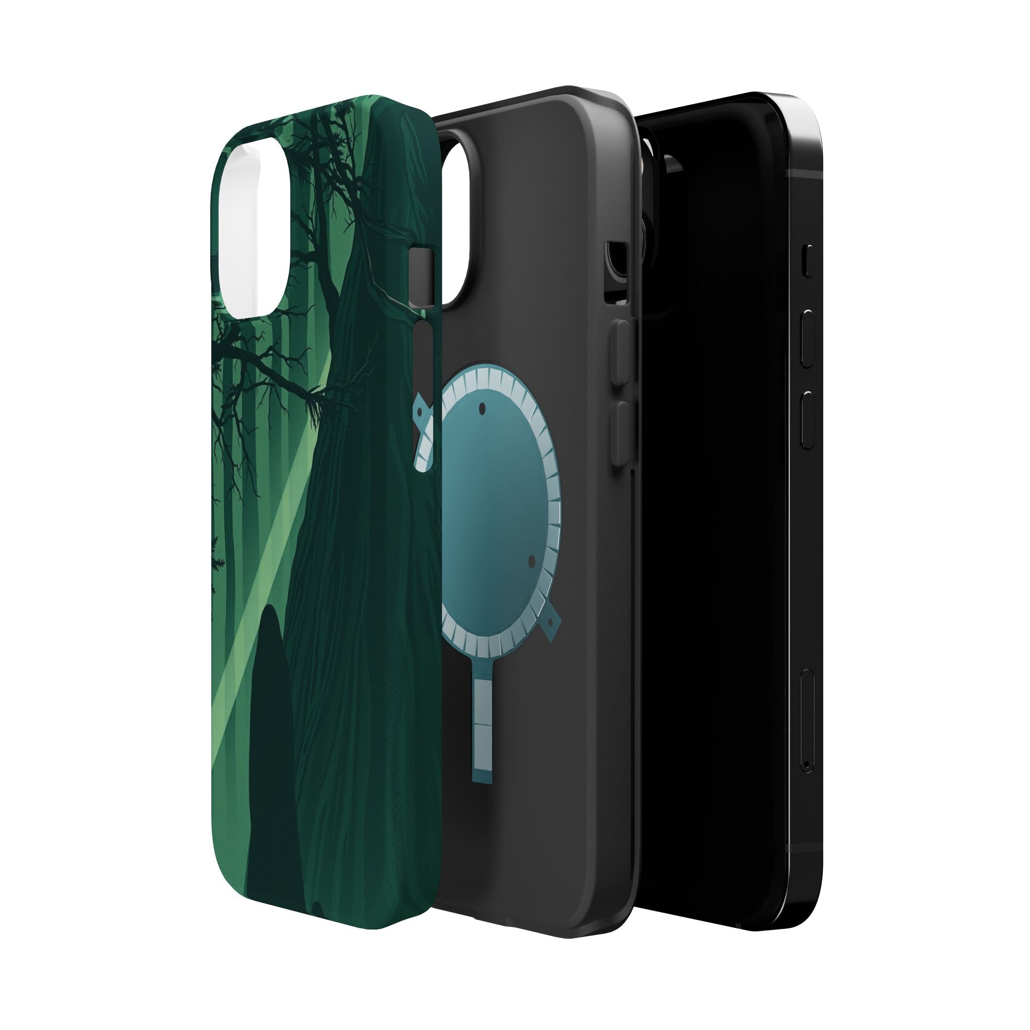 iPhone Sage And Ivory Dark Forest Spirits Slim Everyday Designer Case · iPhone C