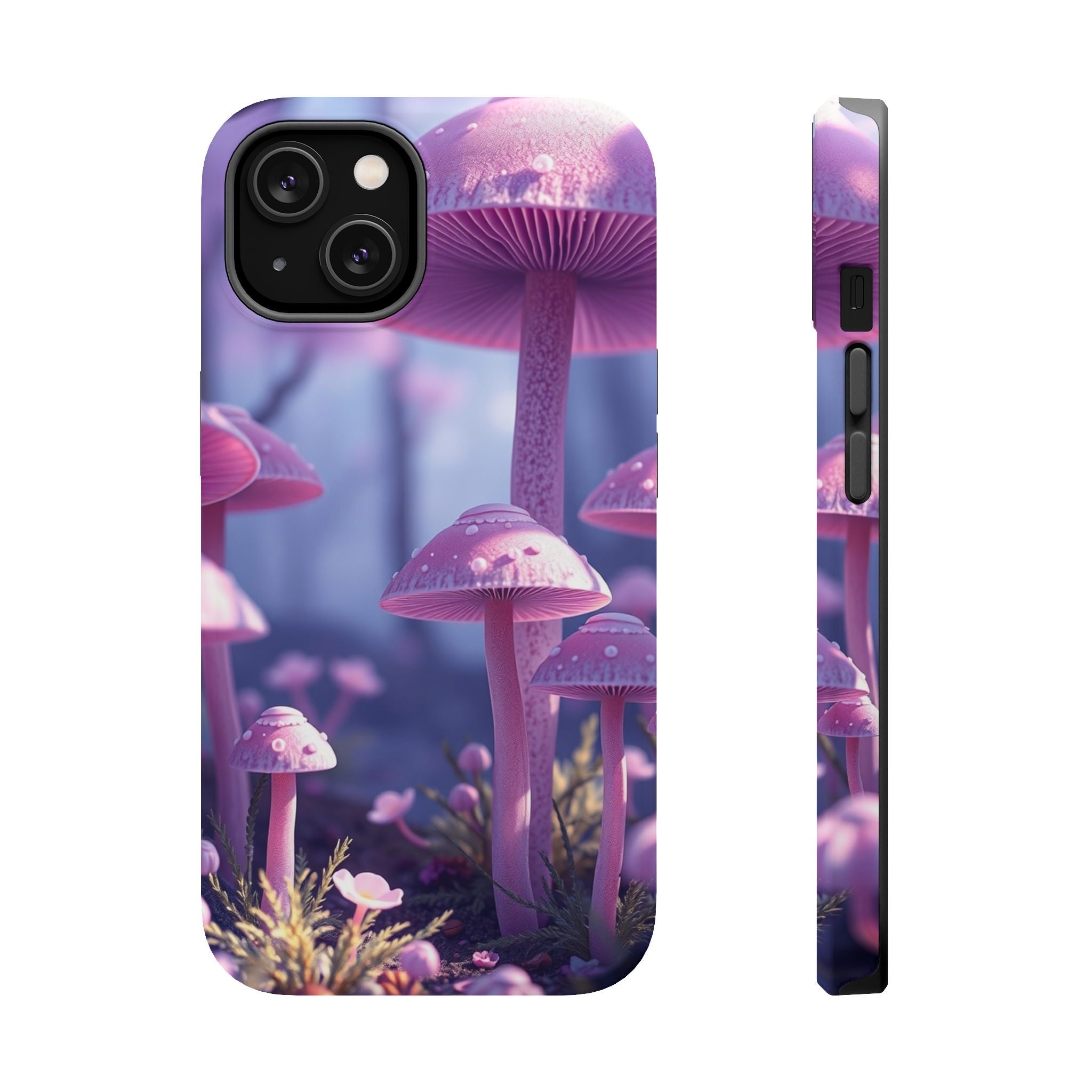 iPhone Mushroom Forest Dreamy Ethereal Slim Everyday Designer Case · iPhone Case